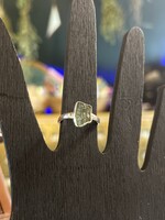 Moldavite Ring Size 8