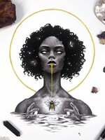 Annabelle Lewis Oshun Art Print by Annabelle Lewis