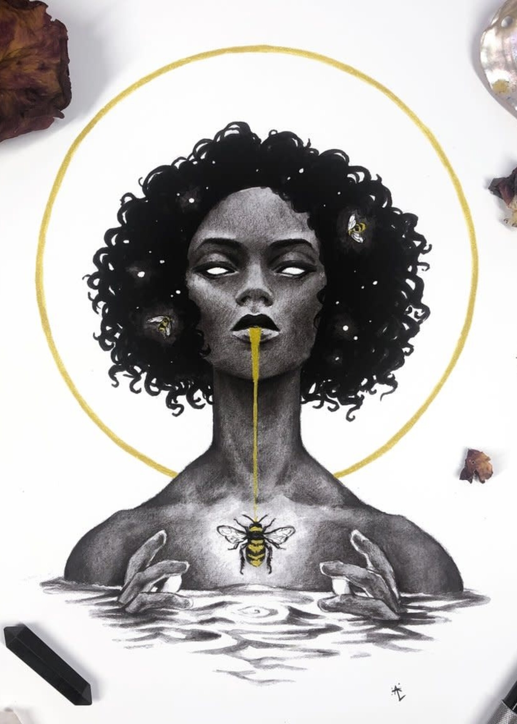 Annabelle Lewis Oshun Art Print by Annabelle Lewis