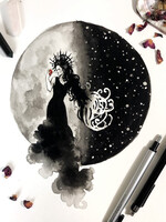 Annabelle Lewis Persephone Art Print by Annabelle Lewis