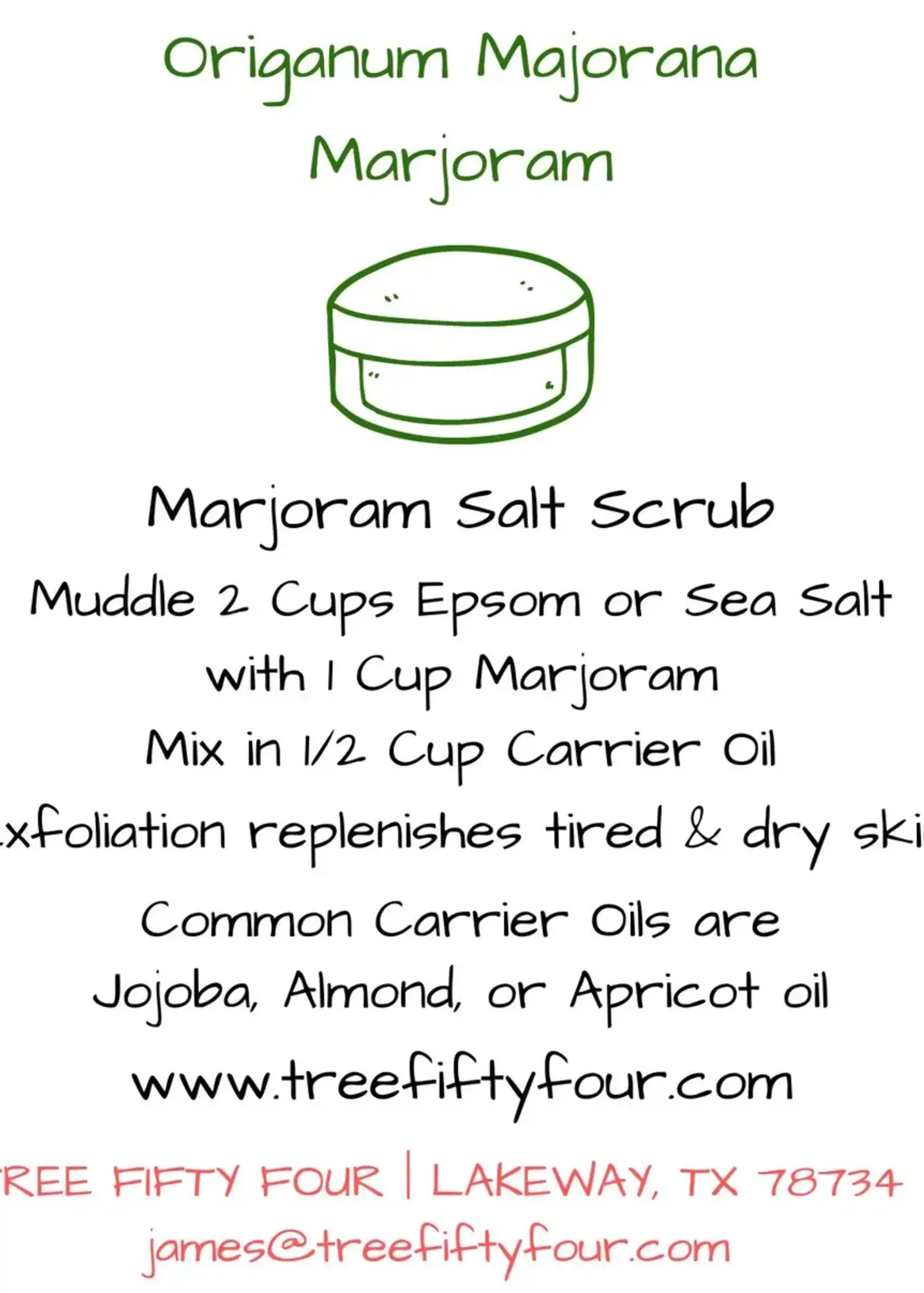 Elsewhere Marjoram 1/2oz