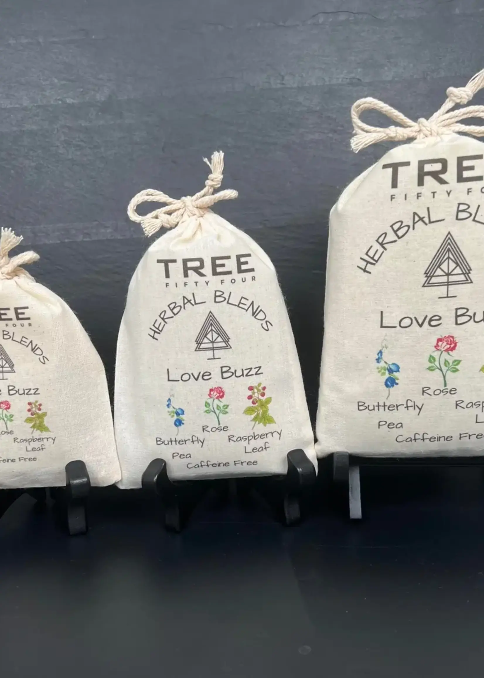 Tree Fifty Four Love Buzz Herbal Tea Sachet