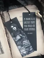 Caitlin McCarthy Art Bury Me in Books Bookmark by Caitlin McCarthy