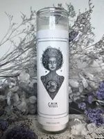 Caitlin McCarthy Art Gaia Altar Candle -Caitlin McCarthy Art
