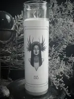 Caitlin McCarthy Art Isis Altar Candle -Caitlin McCarthy Art