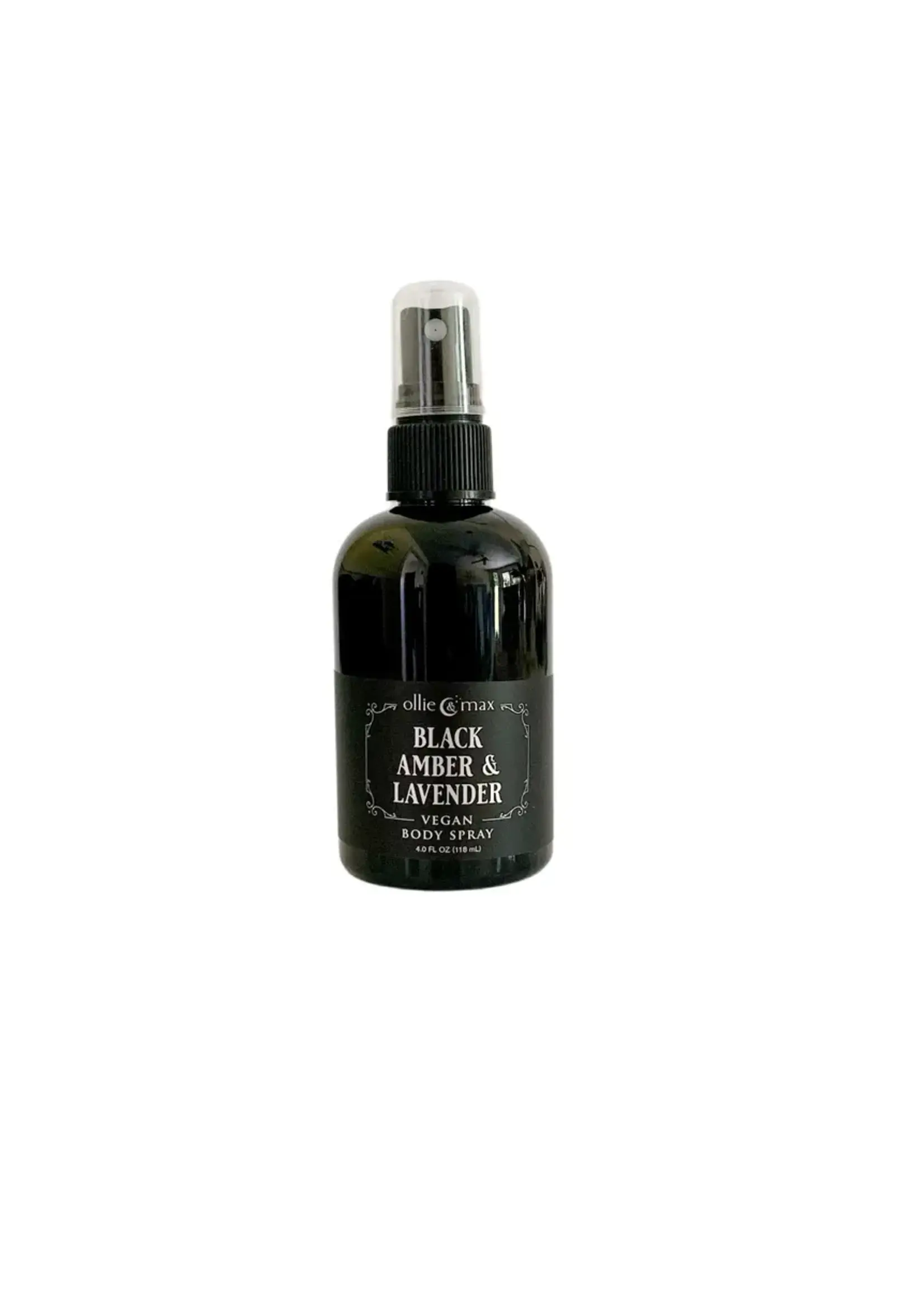 Ollie & Max Soap Co Black Amber & Lavender Body Spray