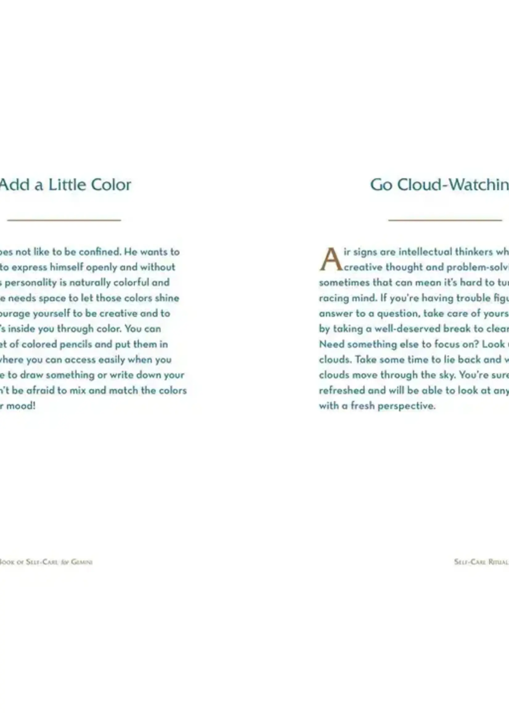 Simon & Schuster The Little Book of Self-Care for Aquarius