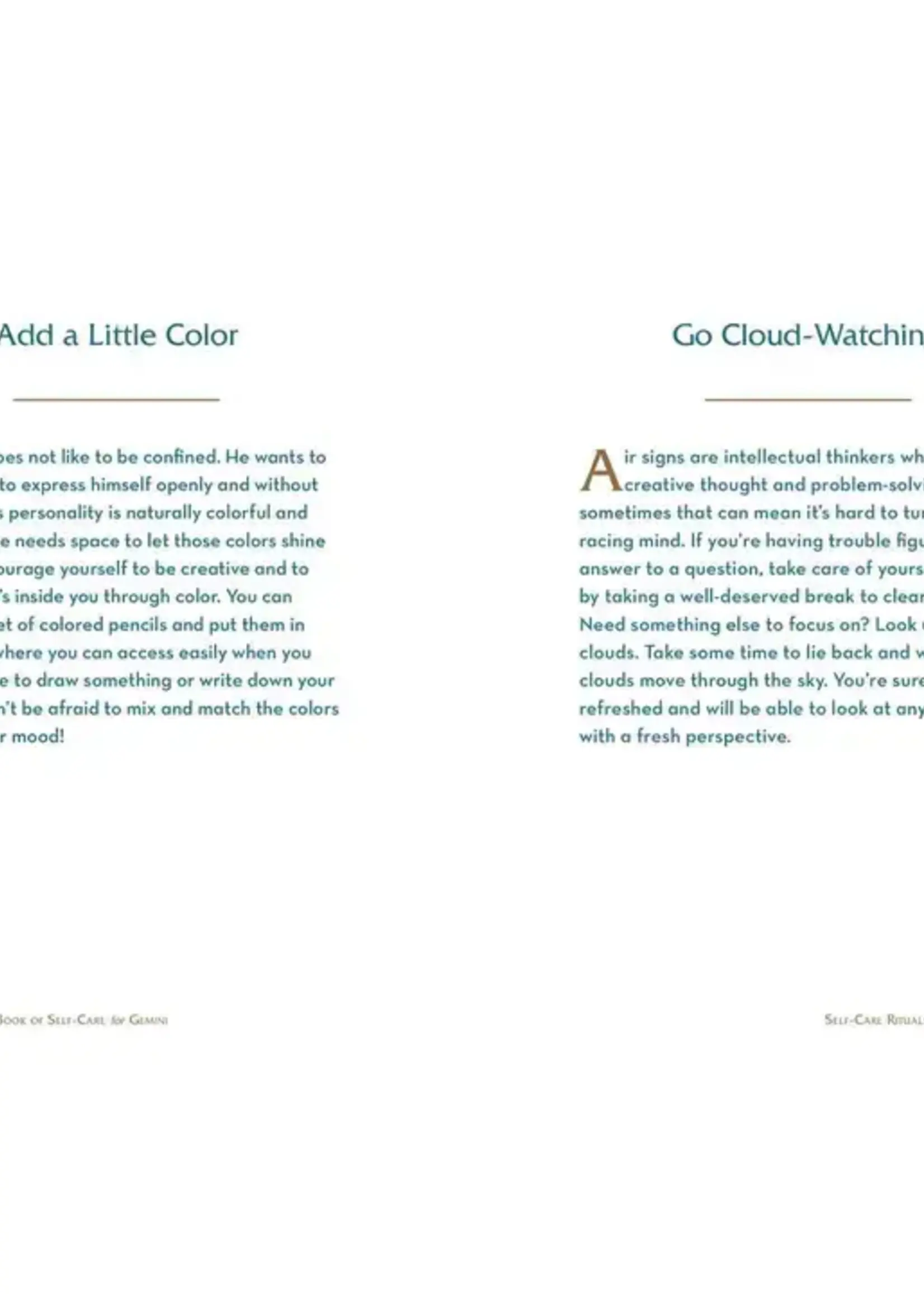 Simon & Schuster Self Care for Virgo