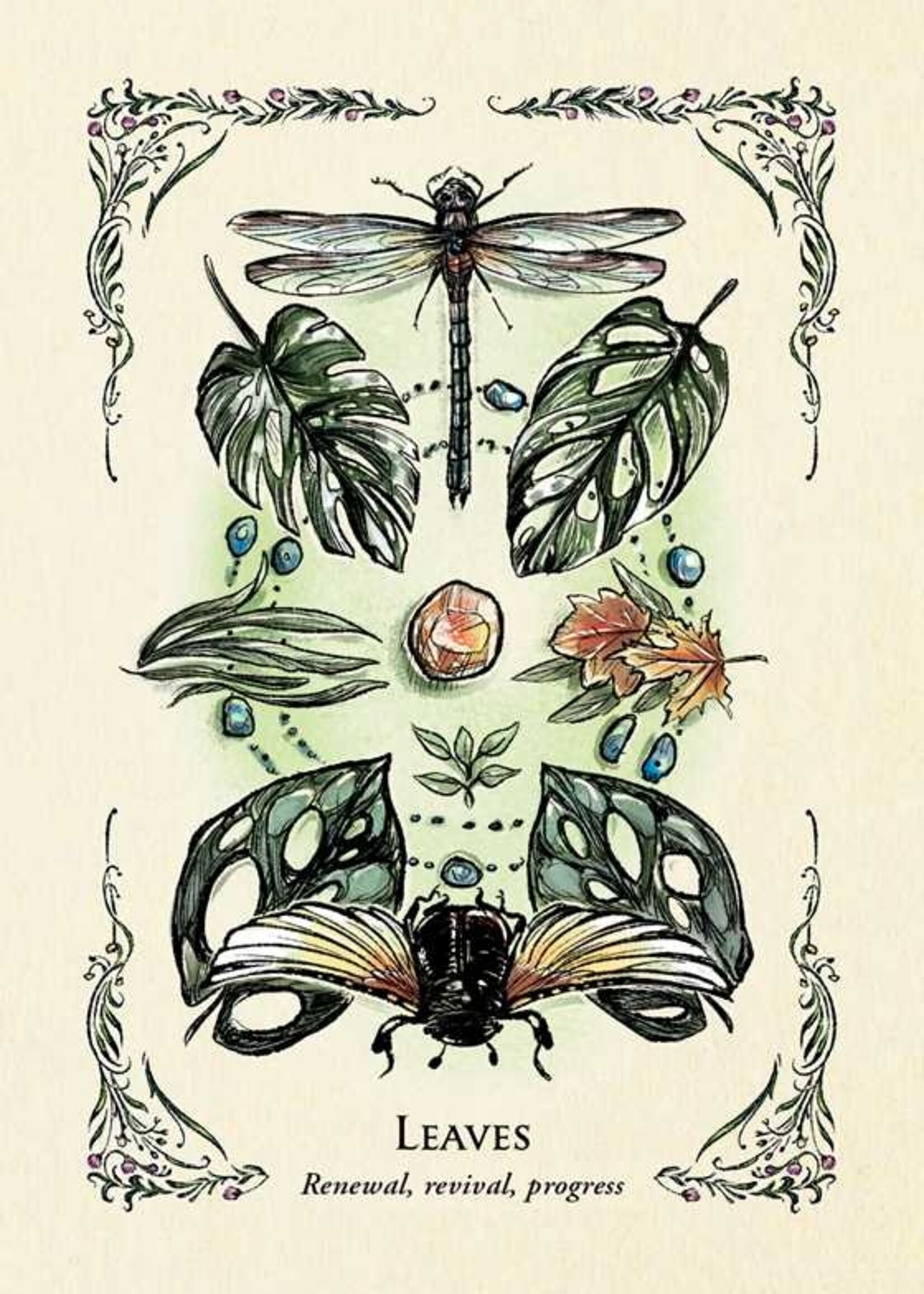 Simon & Schuster The Green Witch's Oracle Deck