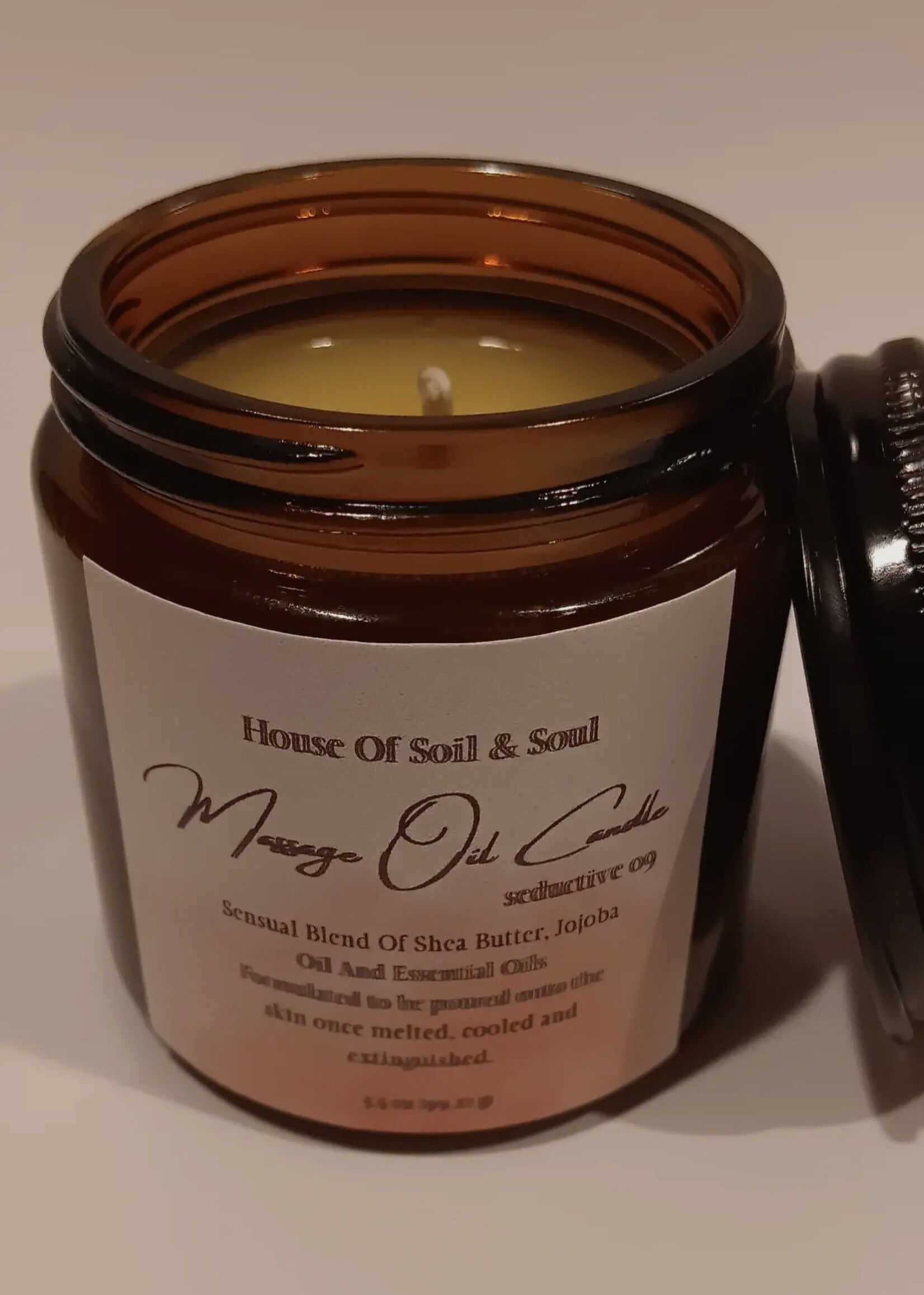 Sensual Massage Oil Candle Seductive 09