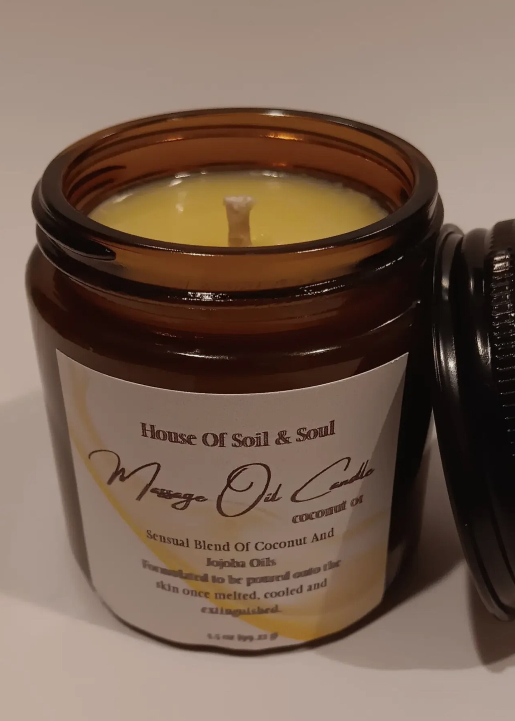Coconut Massage Oil Candle