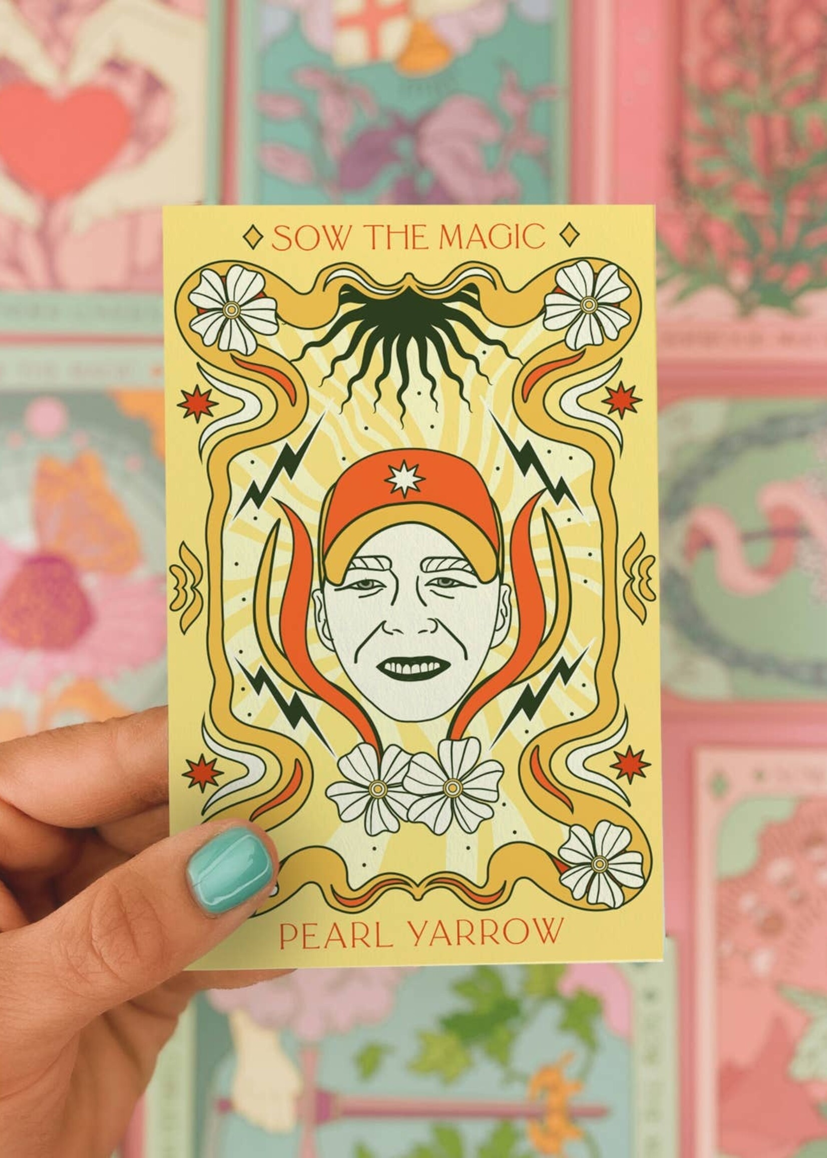 Pearl Yarrow Tarot Garden Seeds