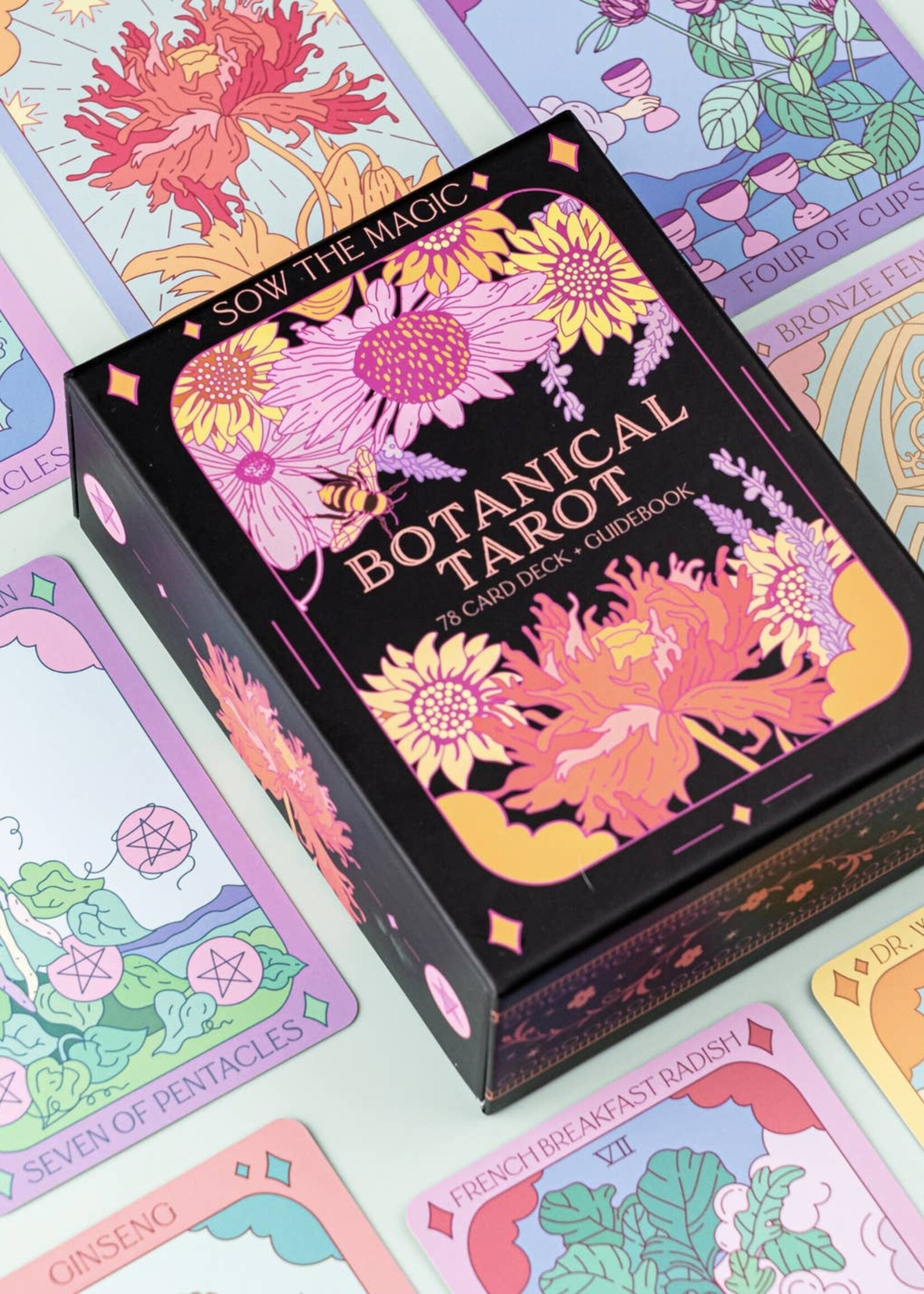 Sow the Magic Botanical Tarot + Guide Book