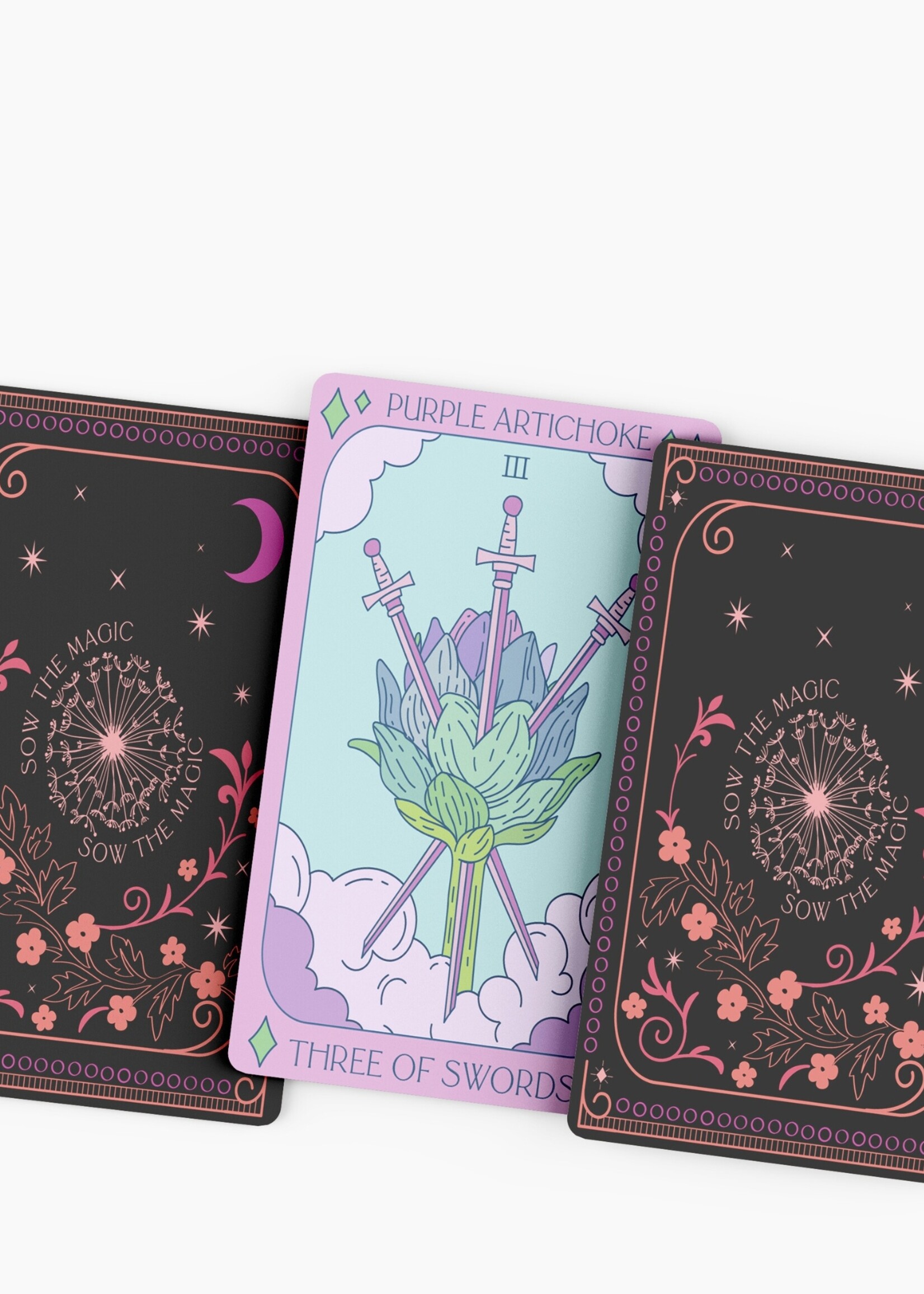 Sow the Magic Botanical Tarot + Guide Book