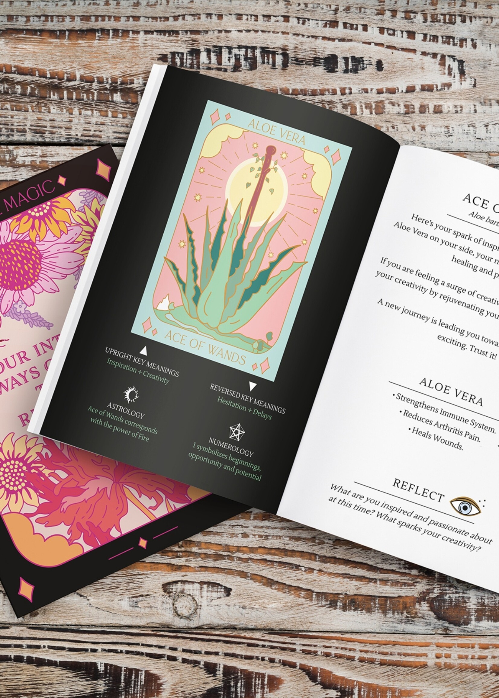 Sow the Magic Botanical Tarot + Guide Book