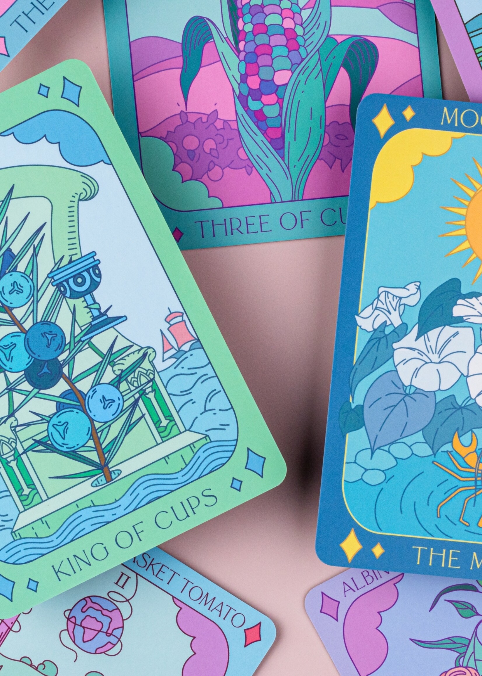 Sow the Magic Botanical Tarot + Guide Book