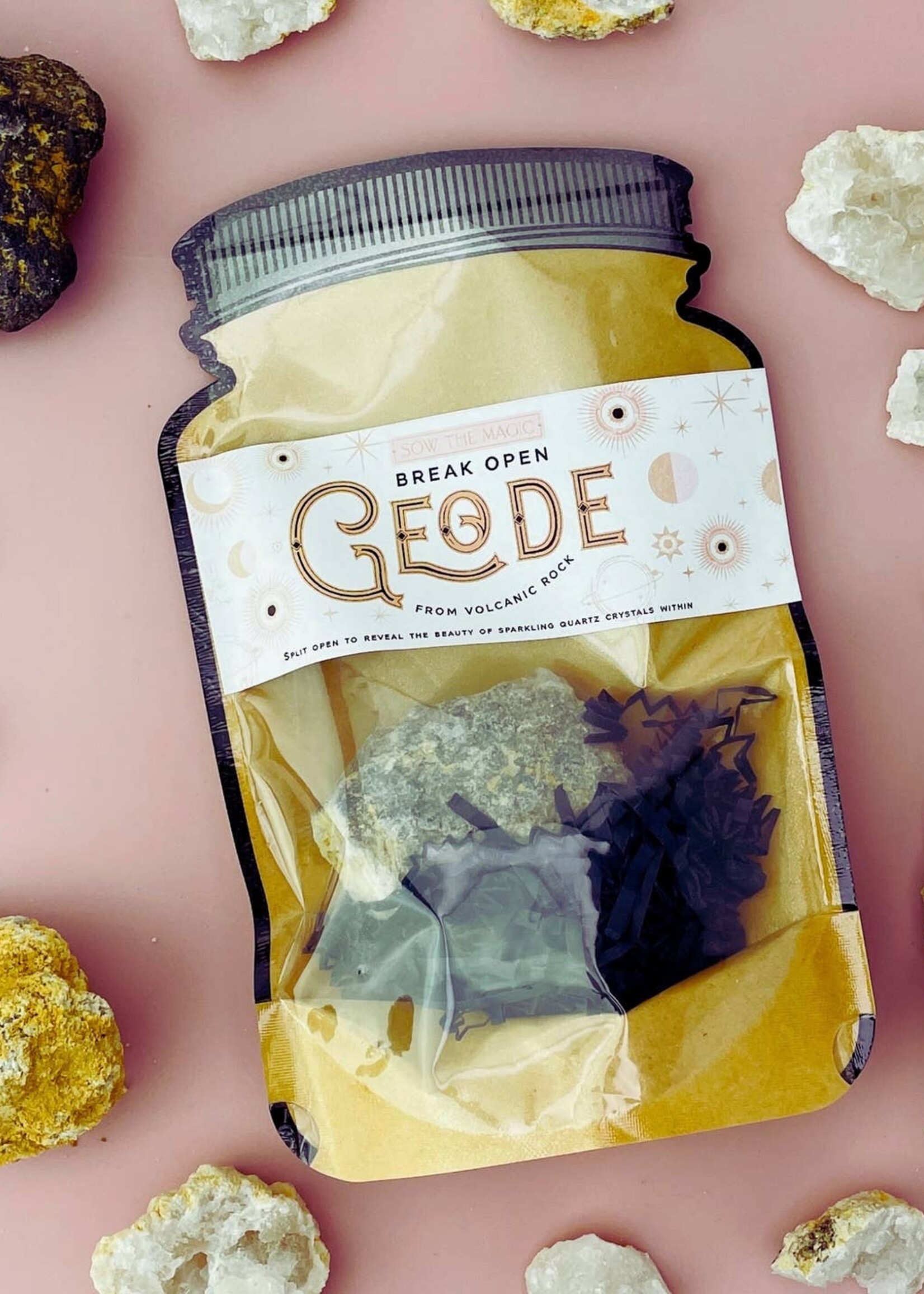 Break Open Crystal Geode