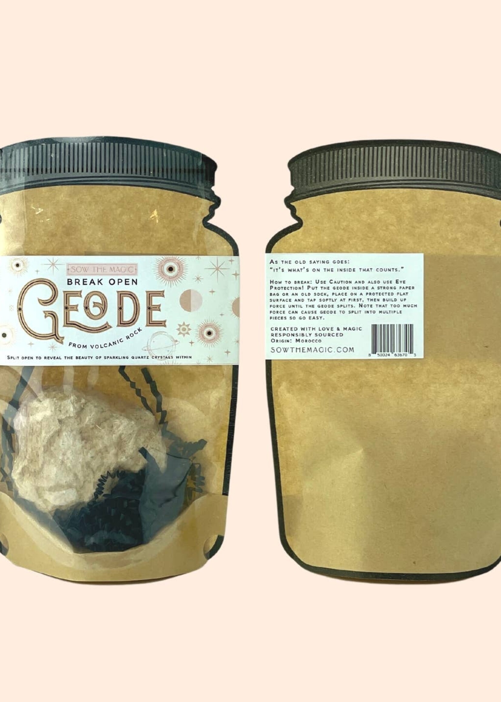 Break Open Crystal Geode