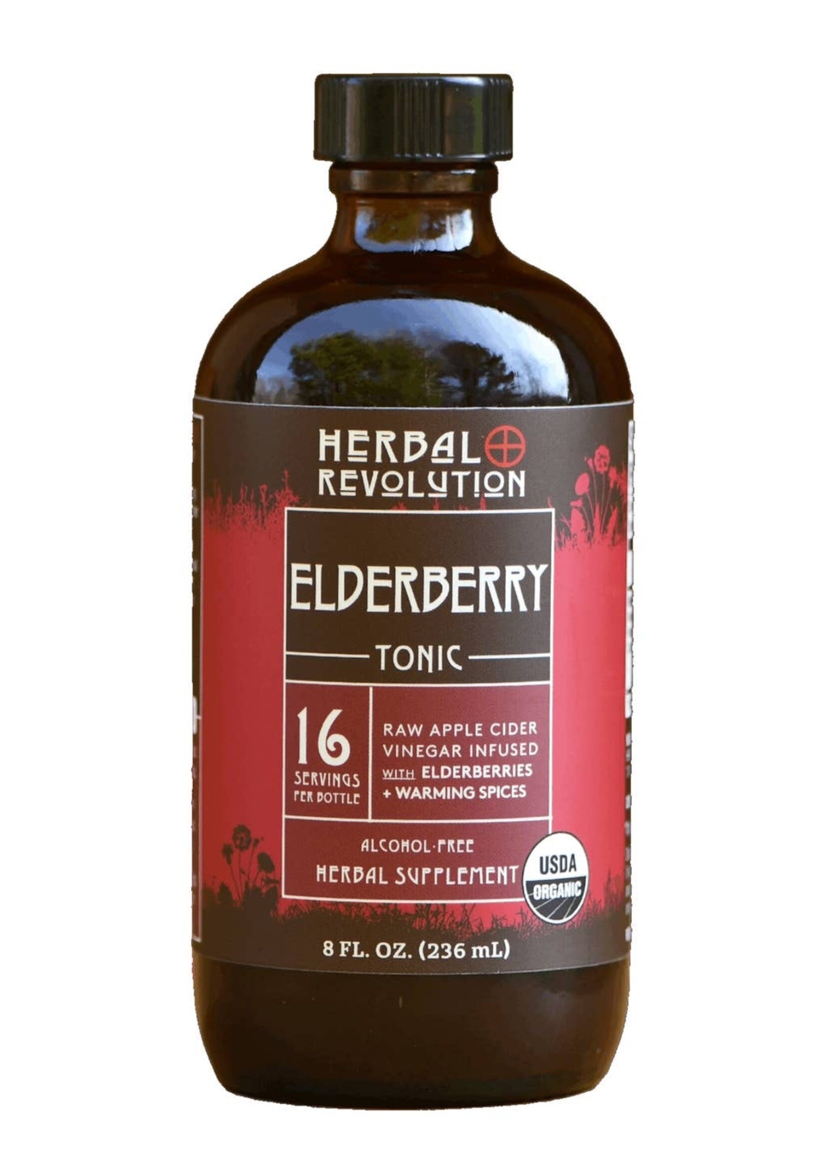 Elderberry Tonic: Raw ACV Immune Support
