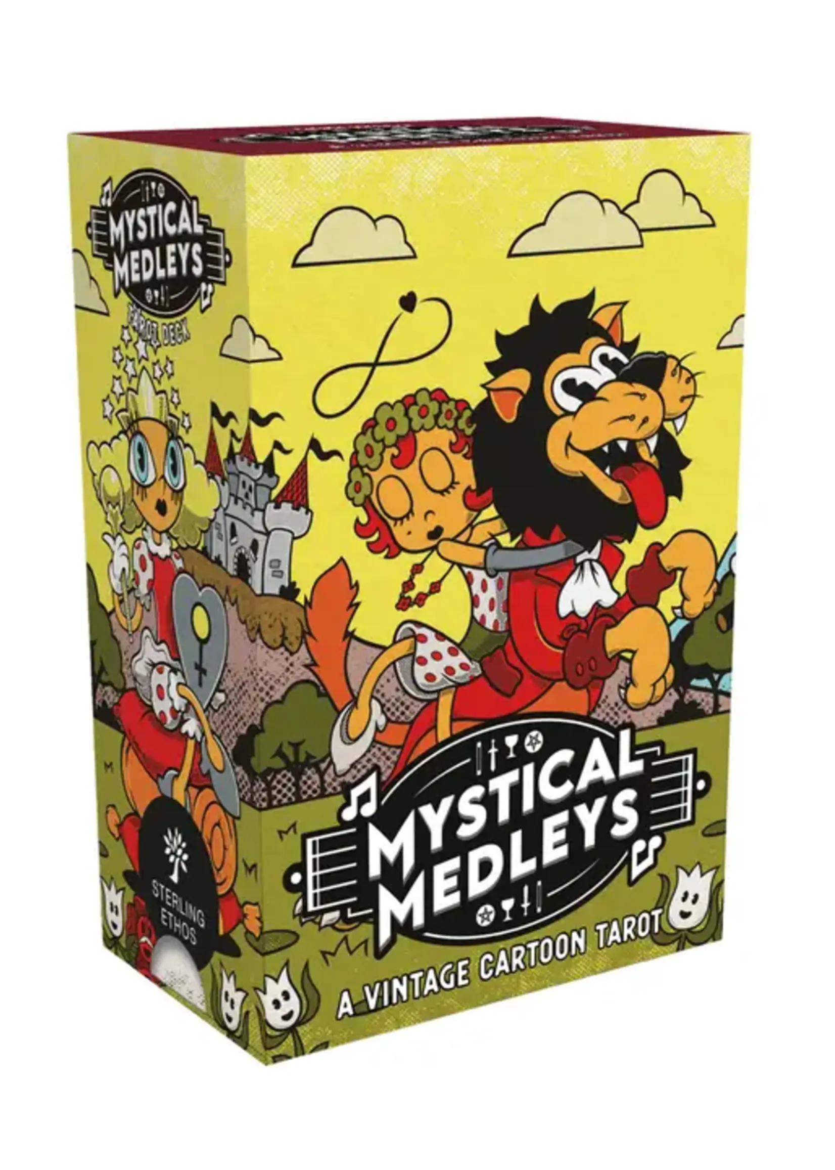 Mystical Medleys: A Vintage Cartoon Tarot Deck