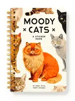 Brass Monkey Moody Cats Sticker Book
