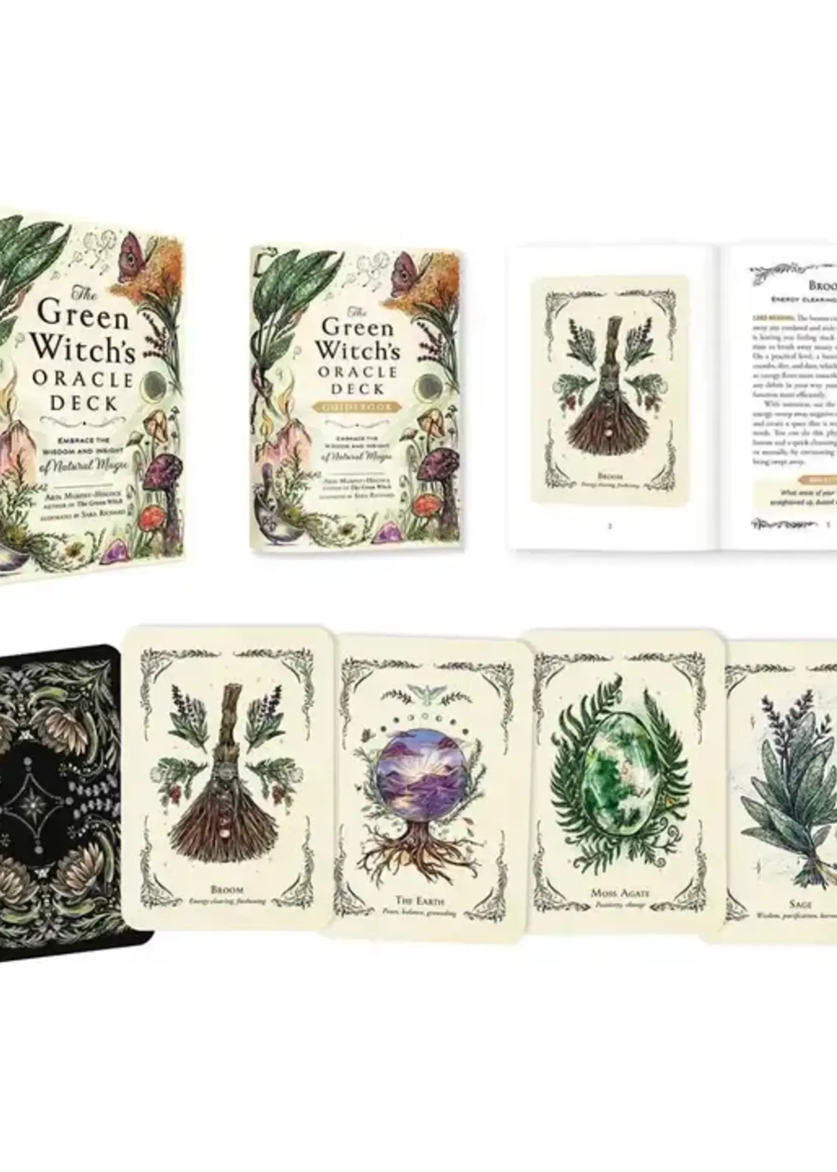 Simon & Schuster The Green Witch's Oracle Deck