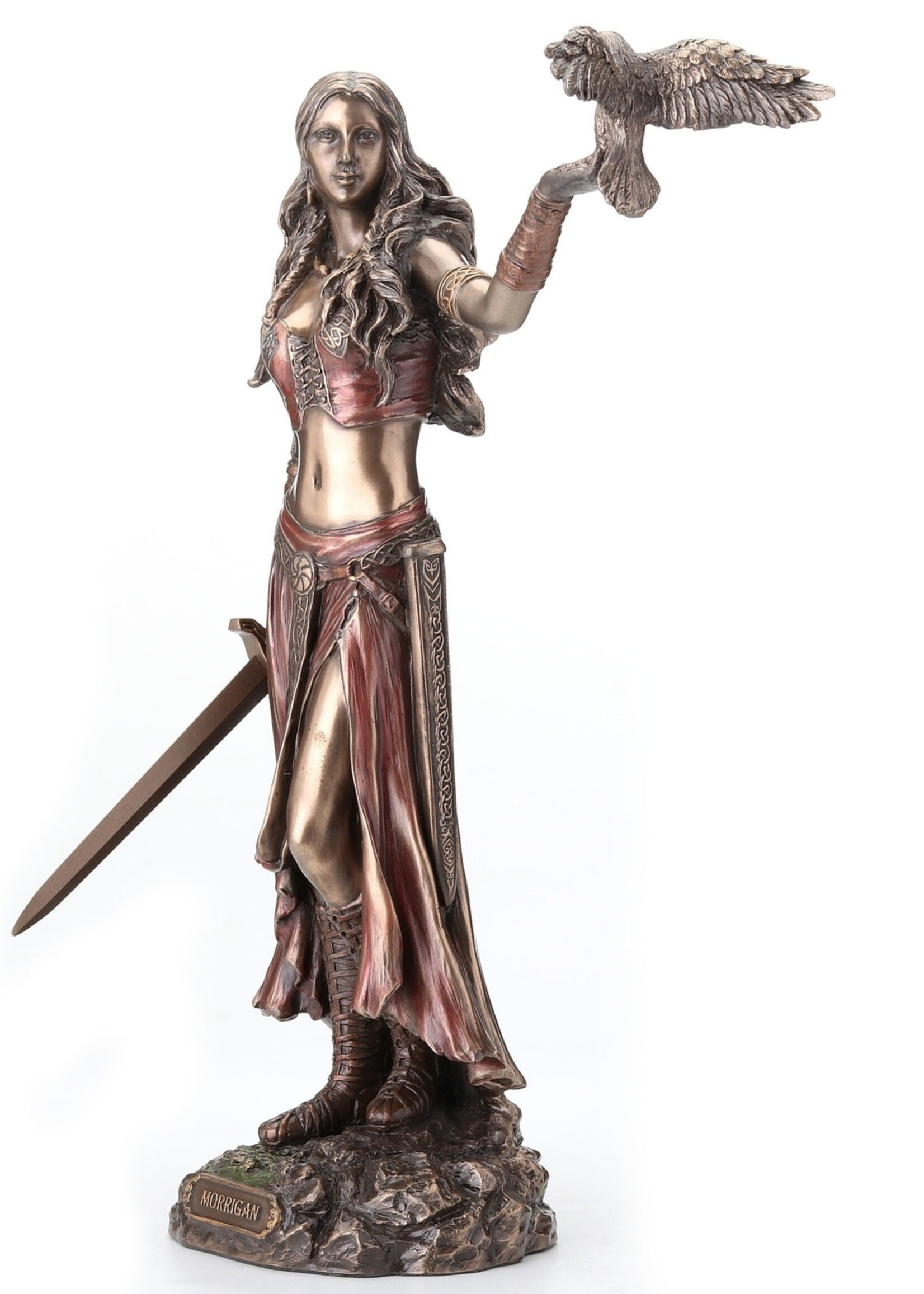 Morrigan Celtic Goddess of Battle Statue