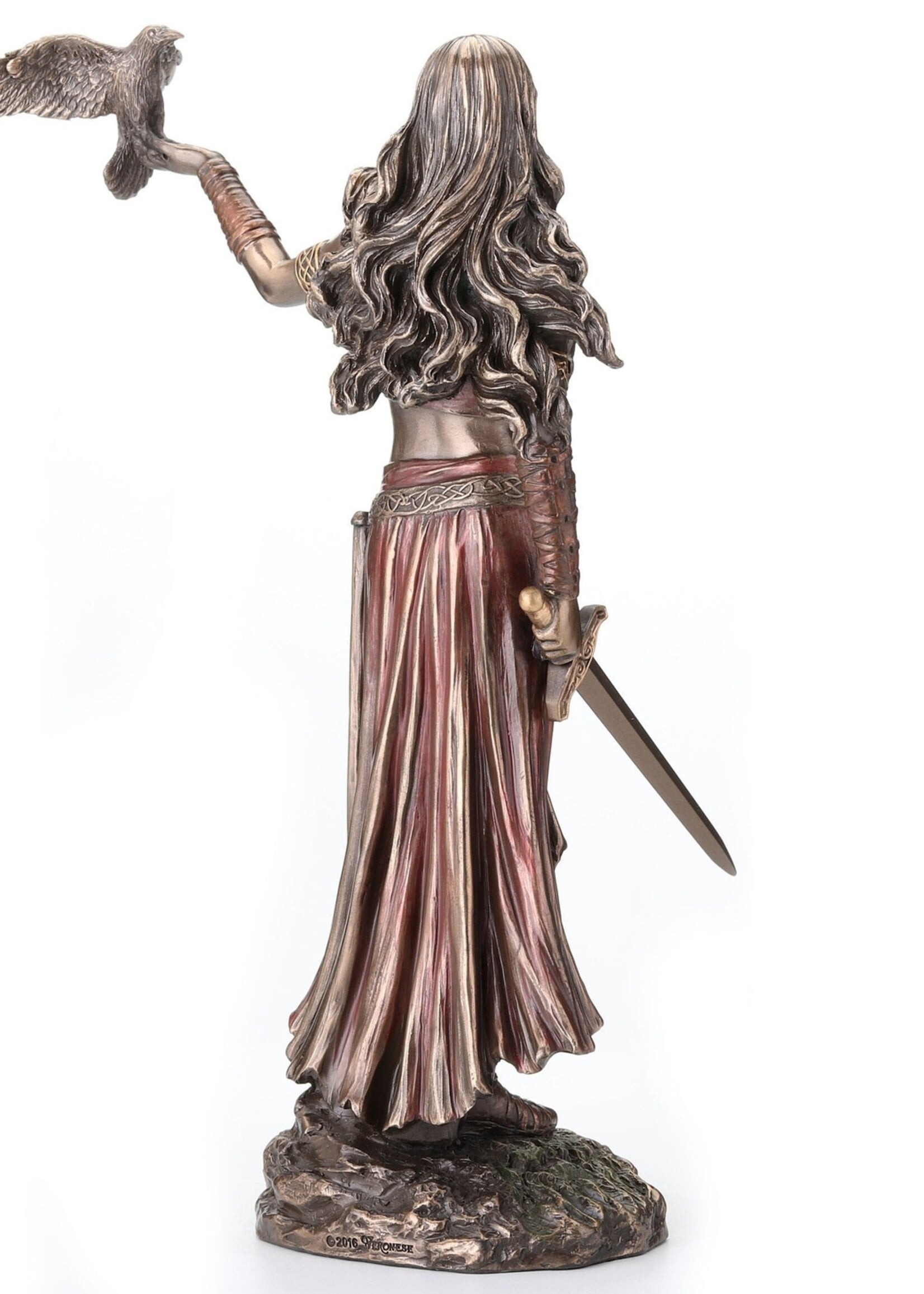 Morrigan Celtic Goddess of Battle Statue