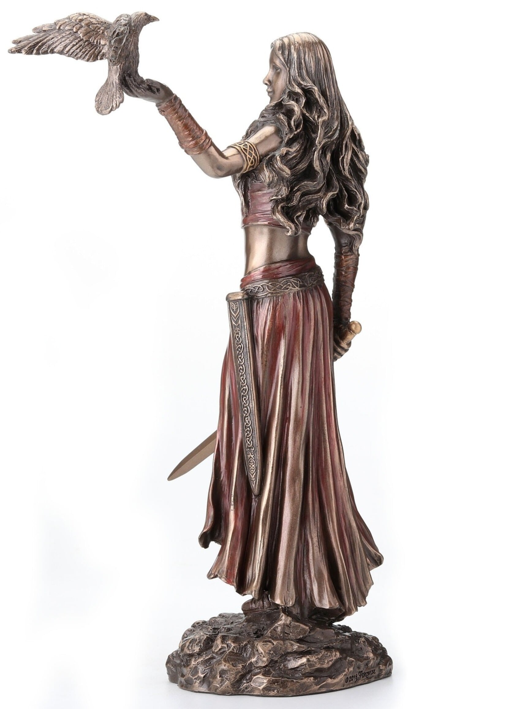 Morrigan Celtic Goddess of Battle Statue