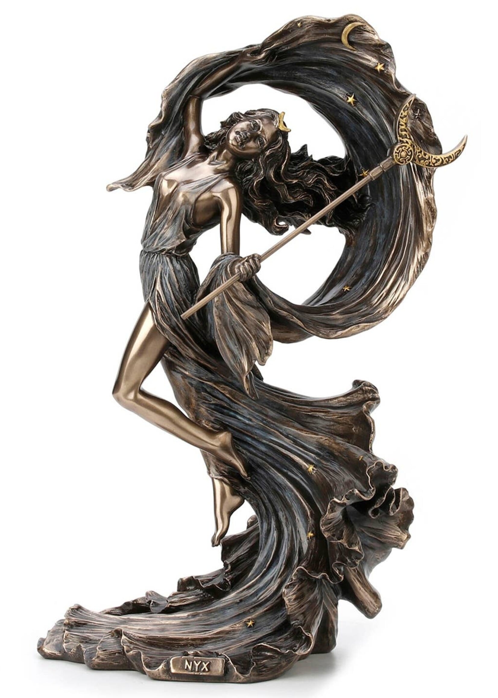 Nyx Greek Primoridal Goddess of the Night Statue