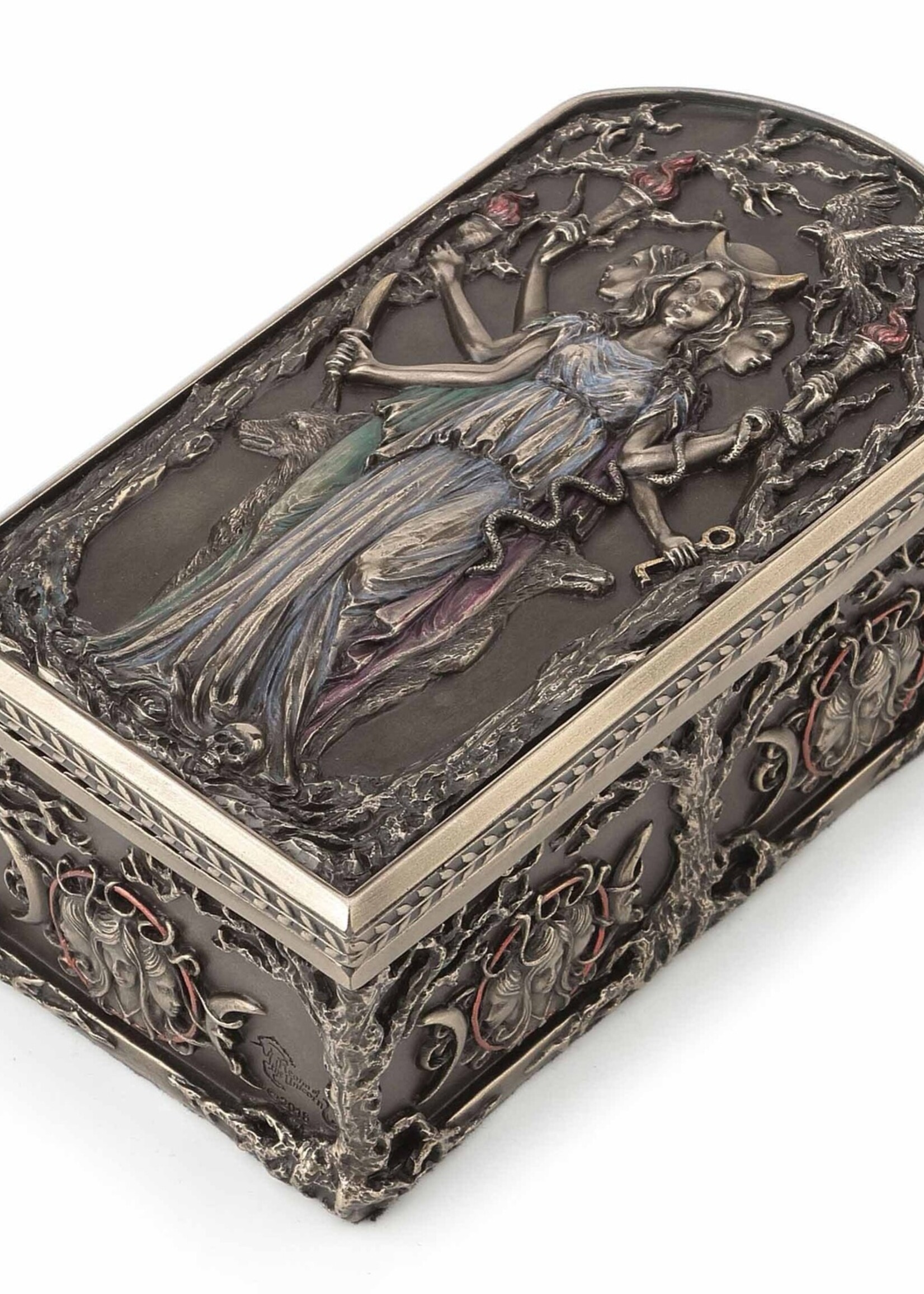 Hecate Triple Goddess Trinket Box