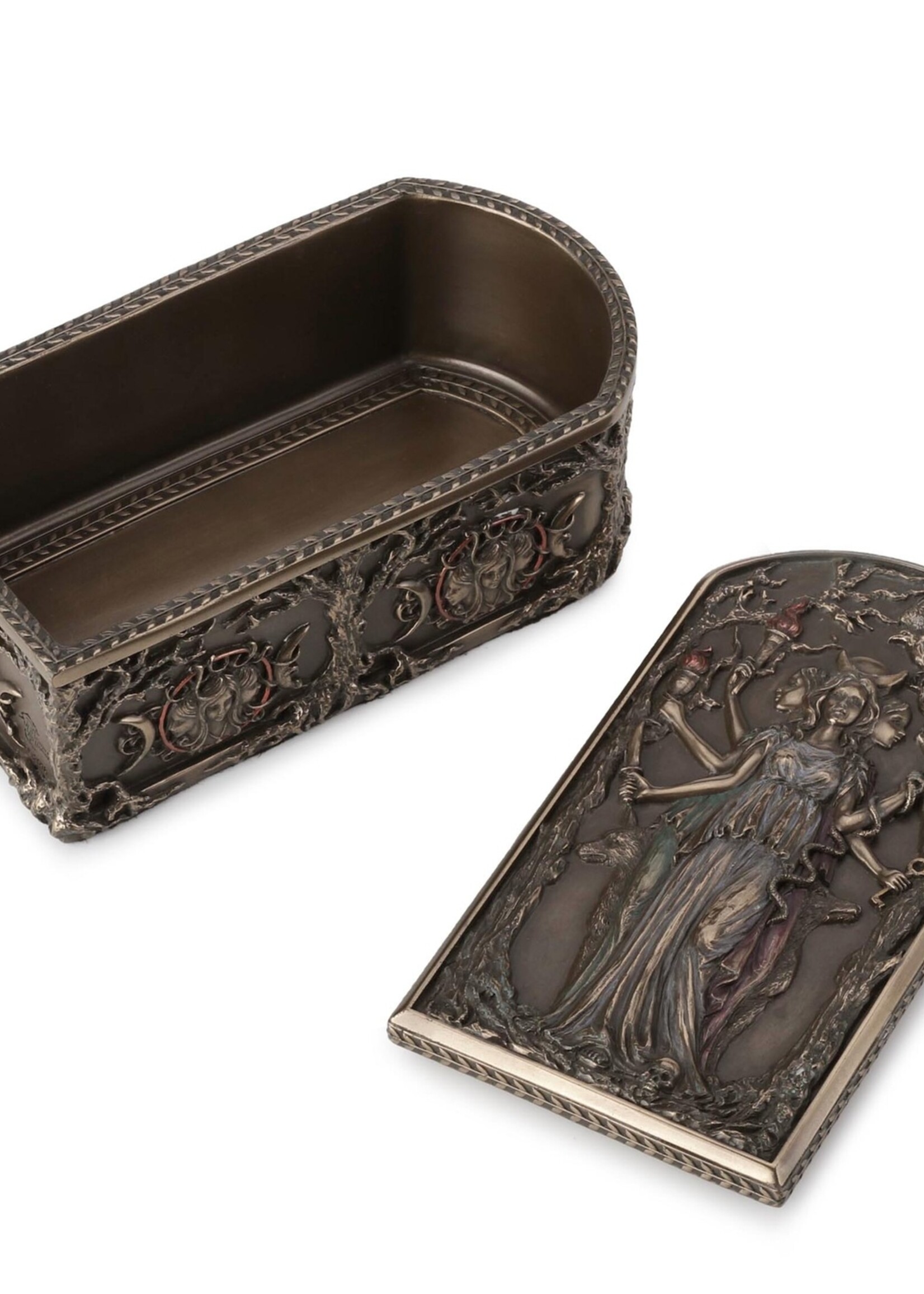 2 1/2” Hecate Triple Goddess Trinket Box