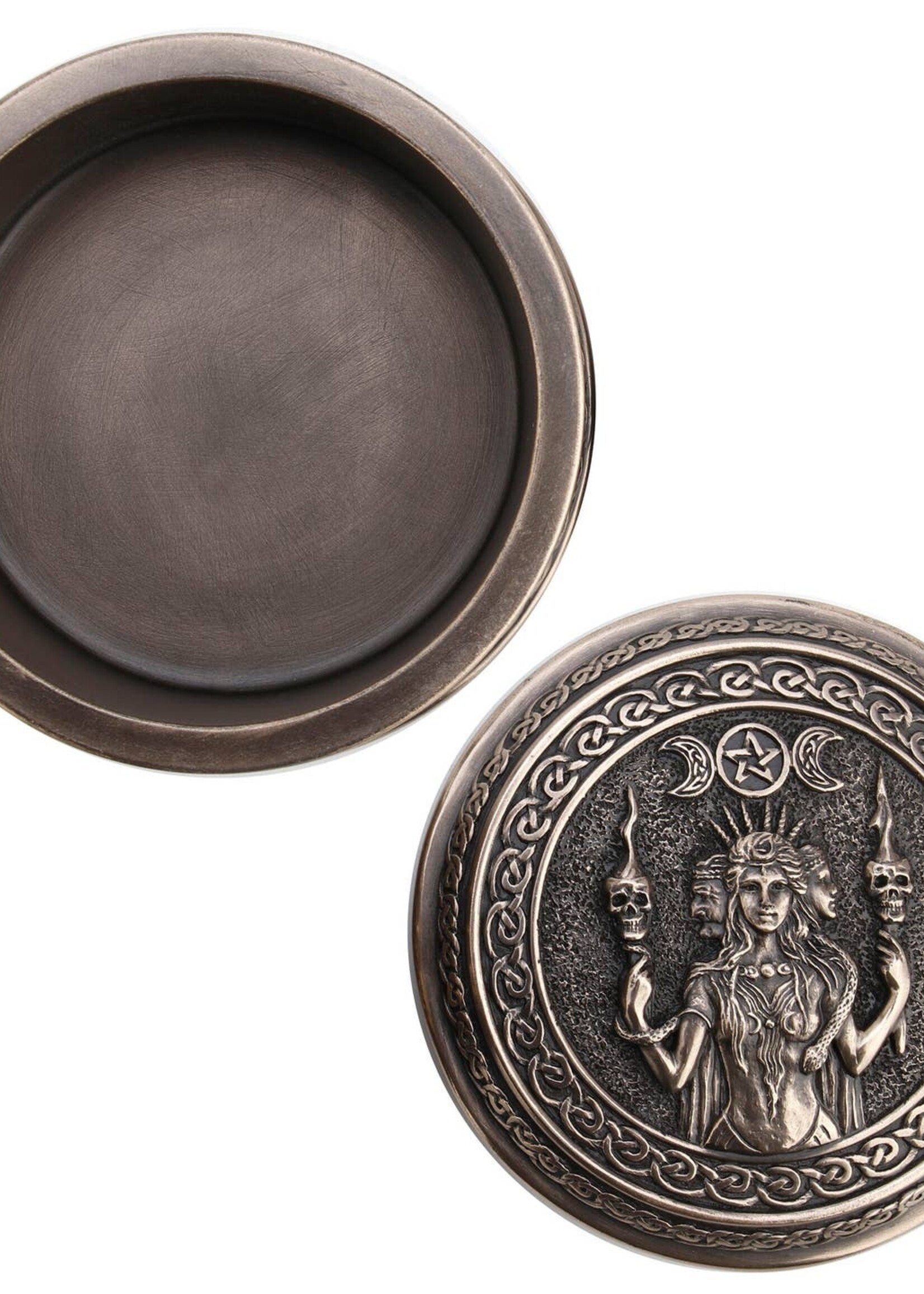 Hecate Round Trinket Box