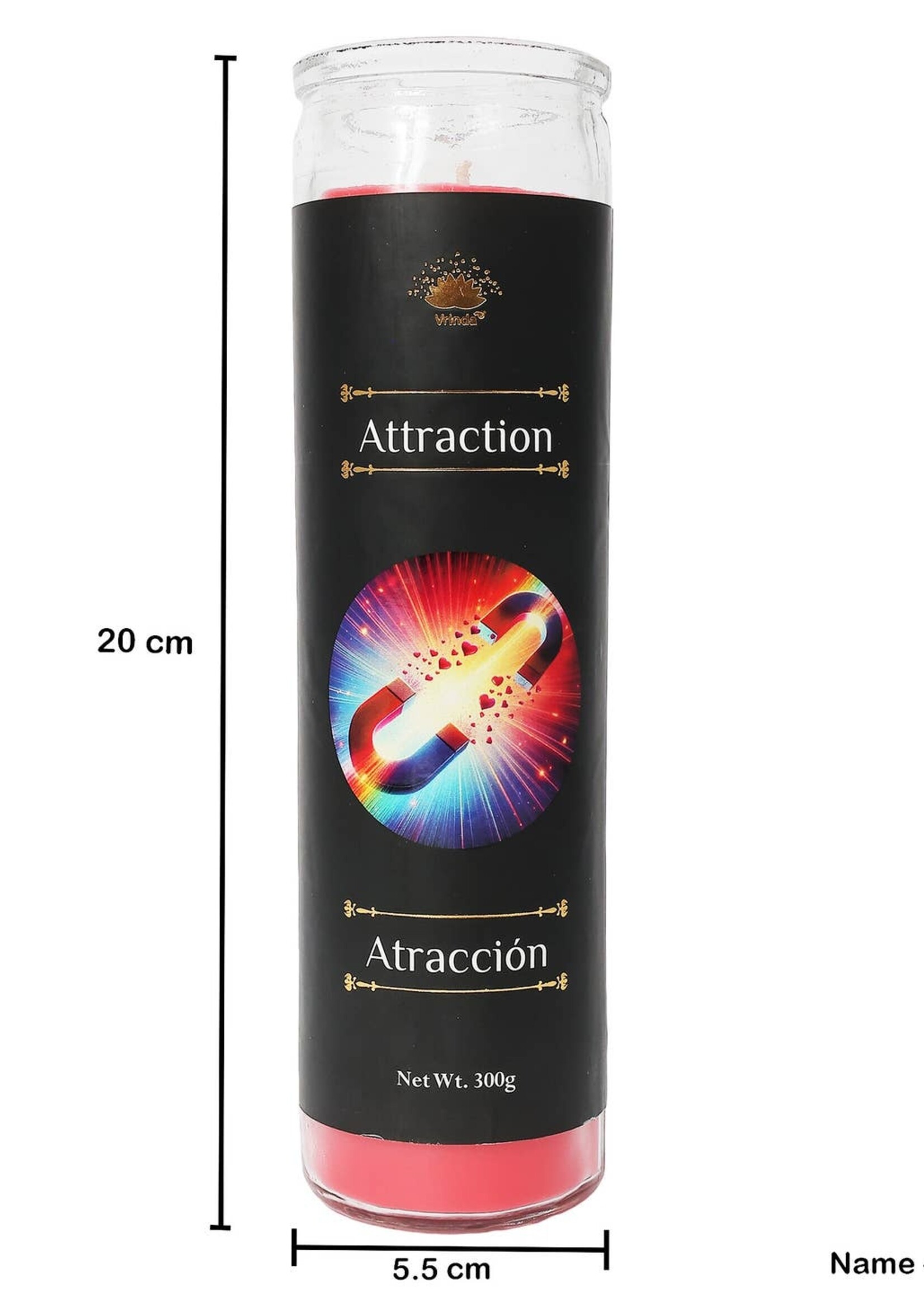 Attraction 7 Day Ritual Candle