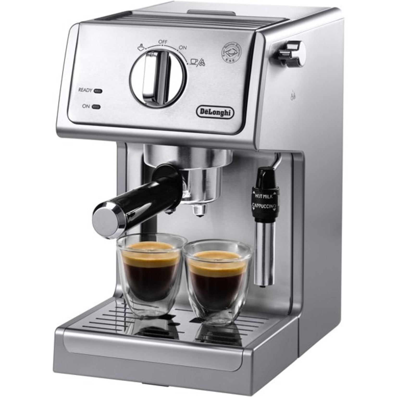 DELONGHI Manual Espresso & Cappuccino Machine - Silver