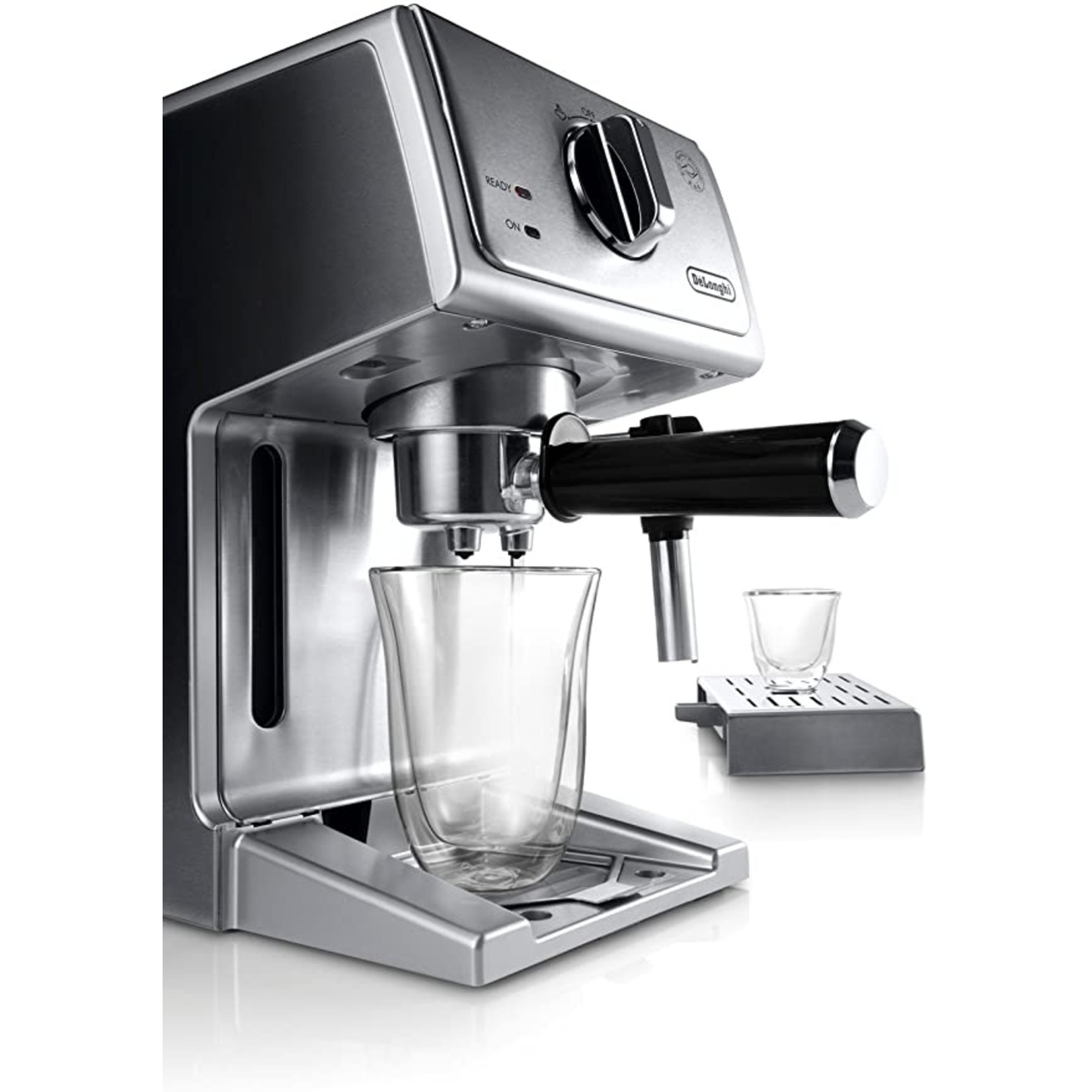 DELONGHI Manual Espresso & Cappuccino Machine - Silver