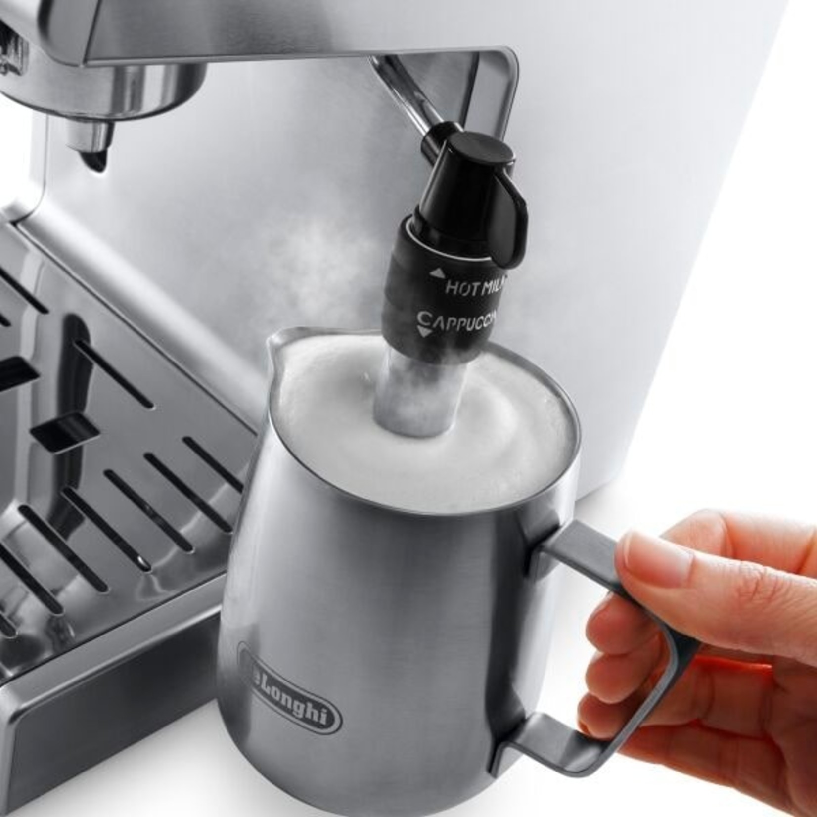 DELONGHI Manual Espresso & Cappuccino Machine - Silver