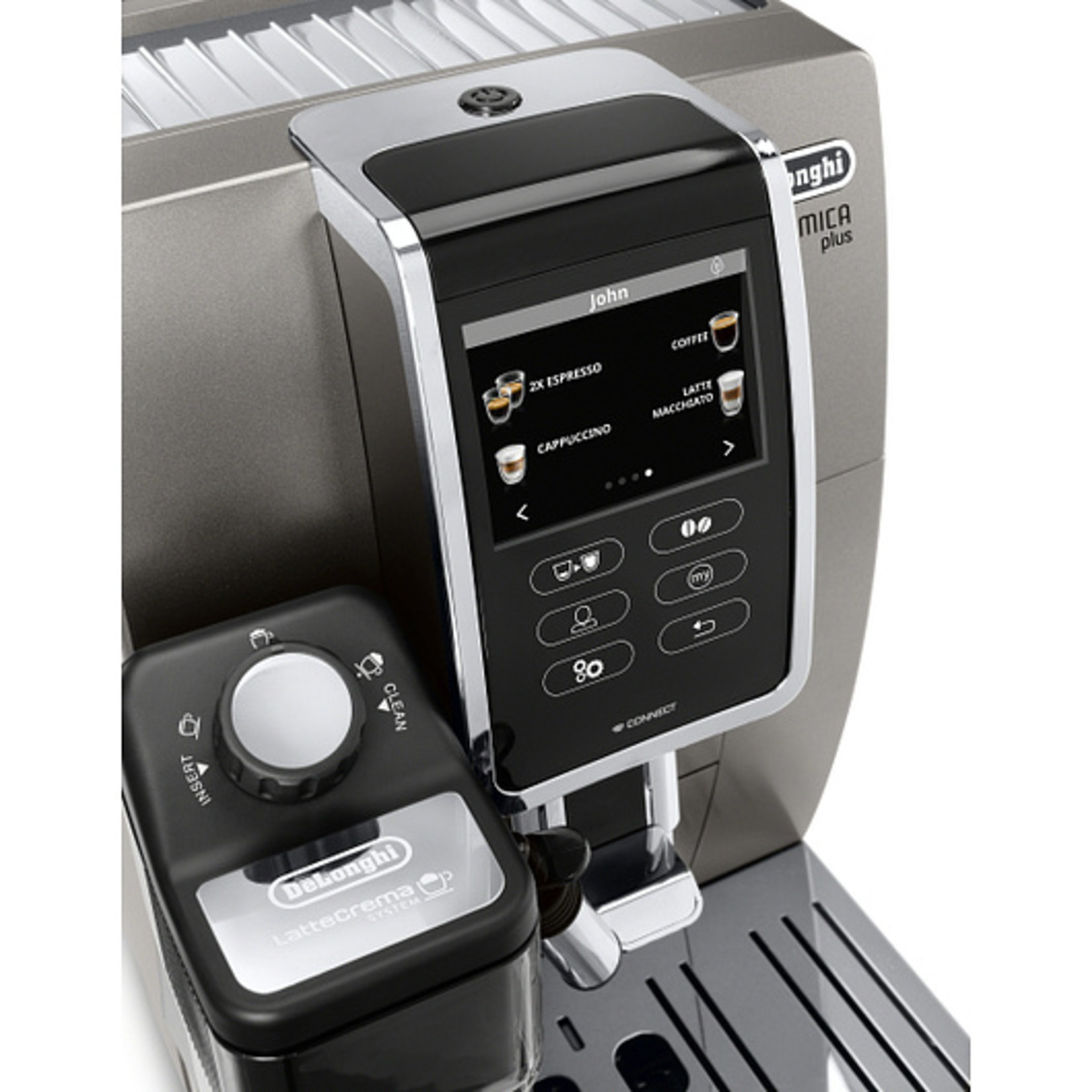 DELONGHI Dinamica Plus Titane machine Espresso auto