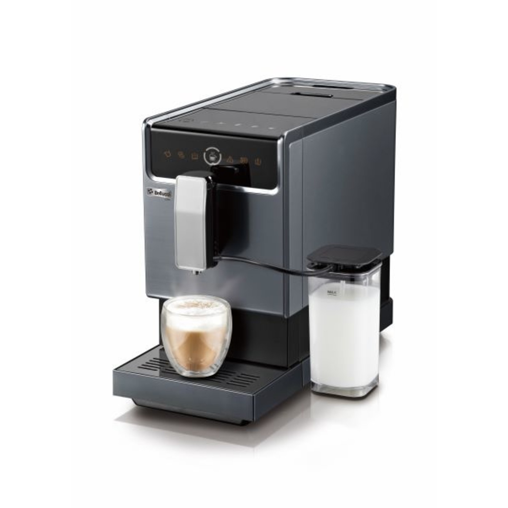 BELLUCCI Slim Latte Automatic Coffee Machine w/ Milk Frother and Carafe
