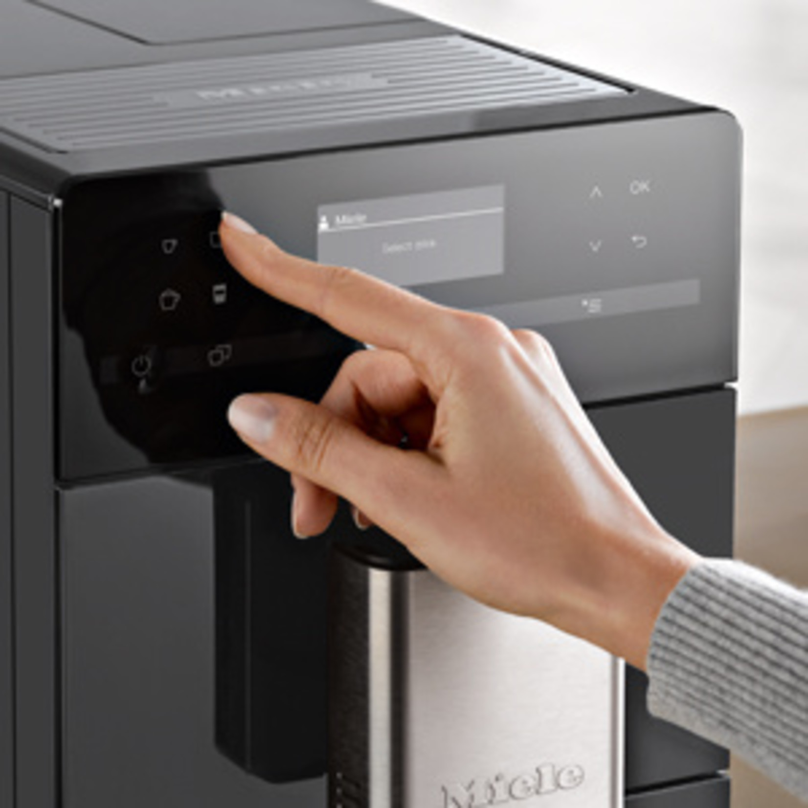 MIELE Espresso automatique graphite