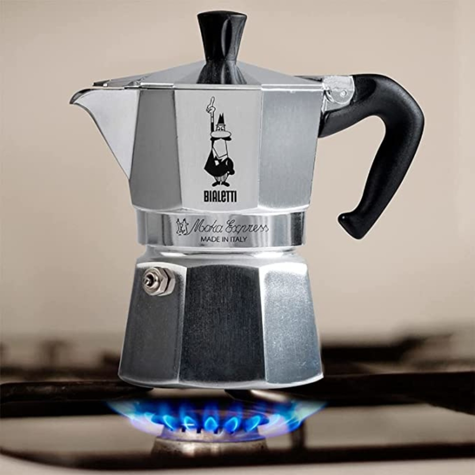 BIALETTI Cafetière Moka express aluminium 3T