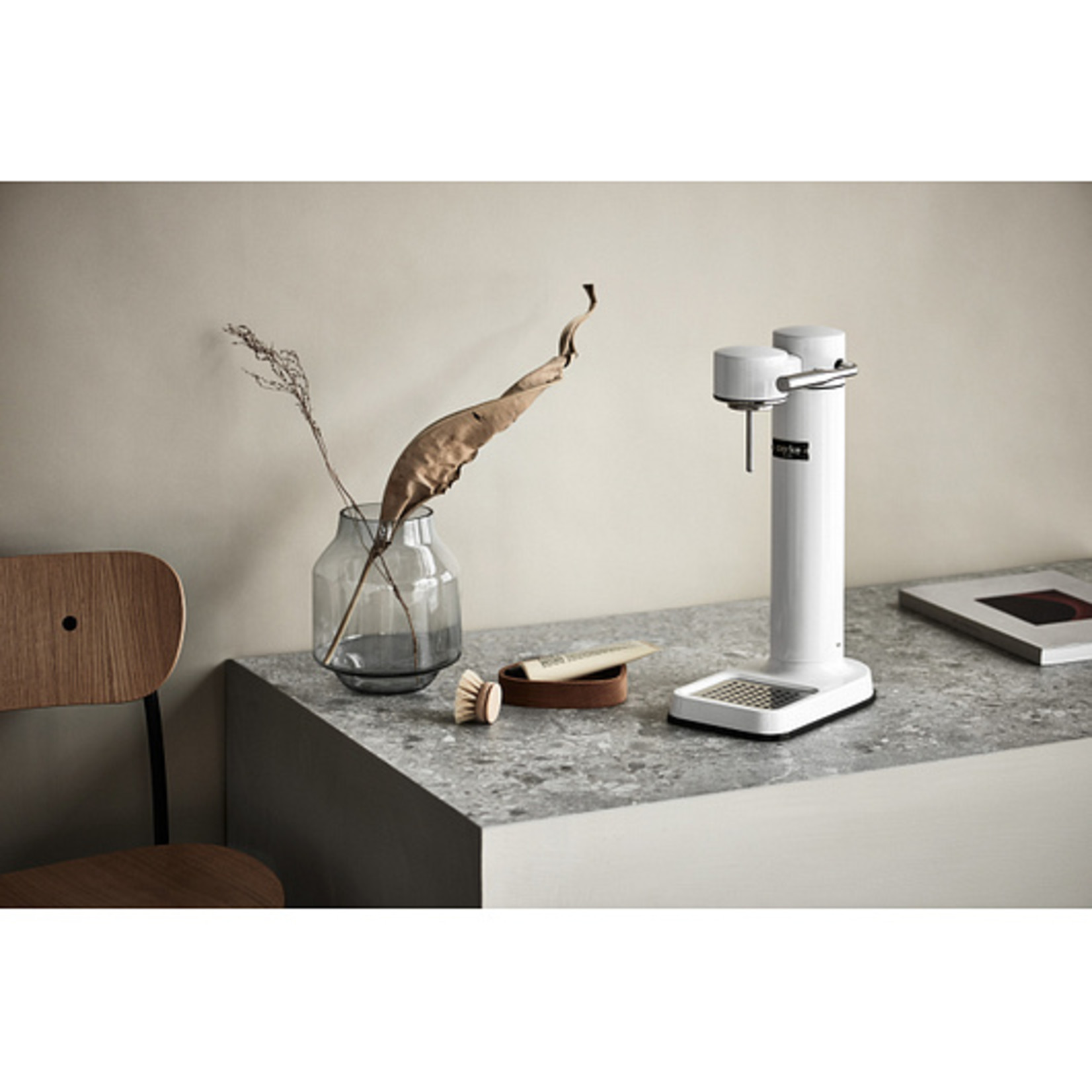 MACHINE A EAU PETILLANTE AARKE BLANC Atelier Kaf in