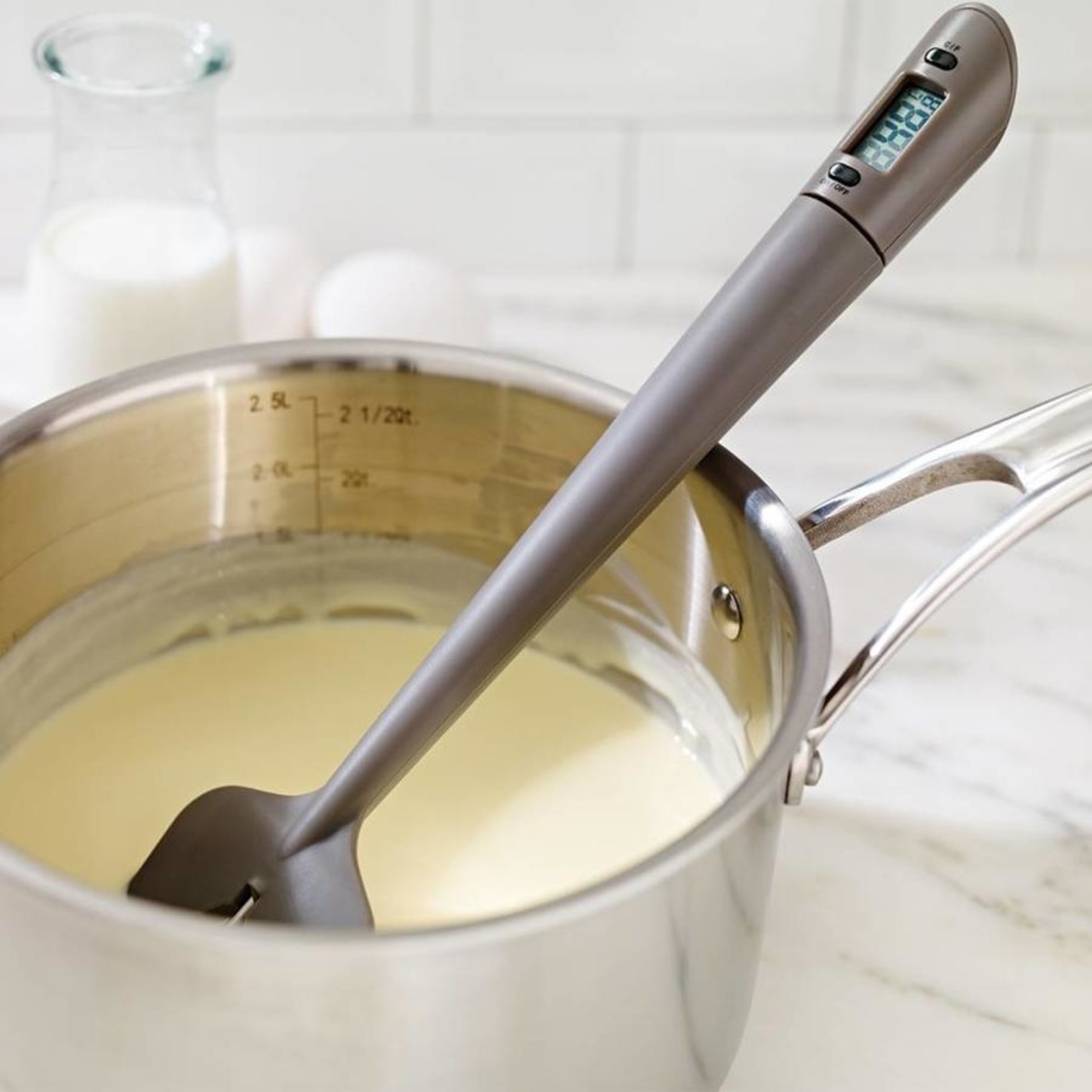 RICARDO Silicone Thermometer Spatula