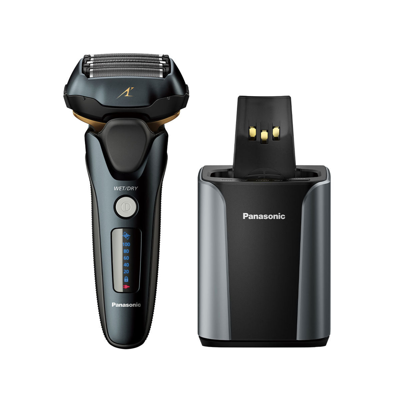PANASONIC Arc5 Blade Wet/Dry Electric Shaver w Clean/Charge