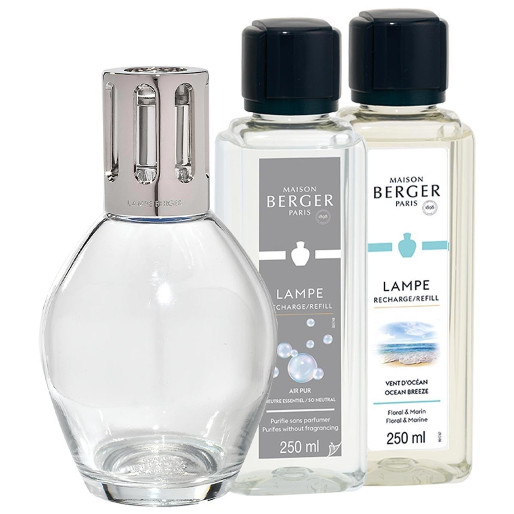 LAMPE BERGER Essential Oval Lamp Berger Gift Pack
