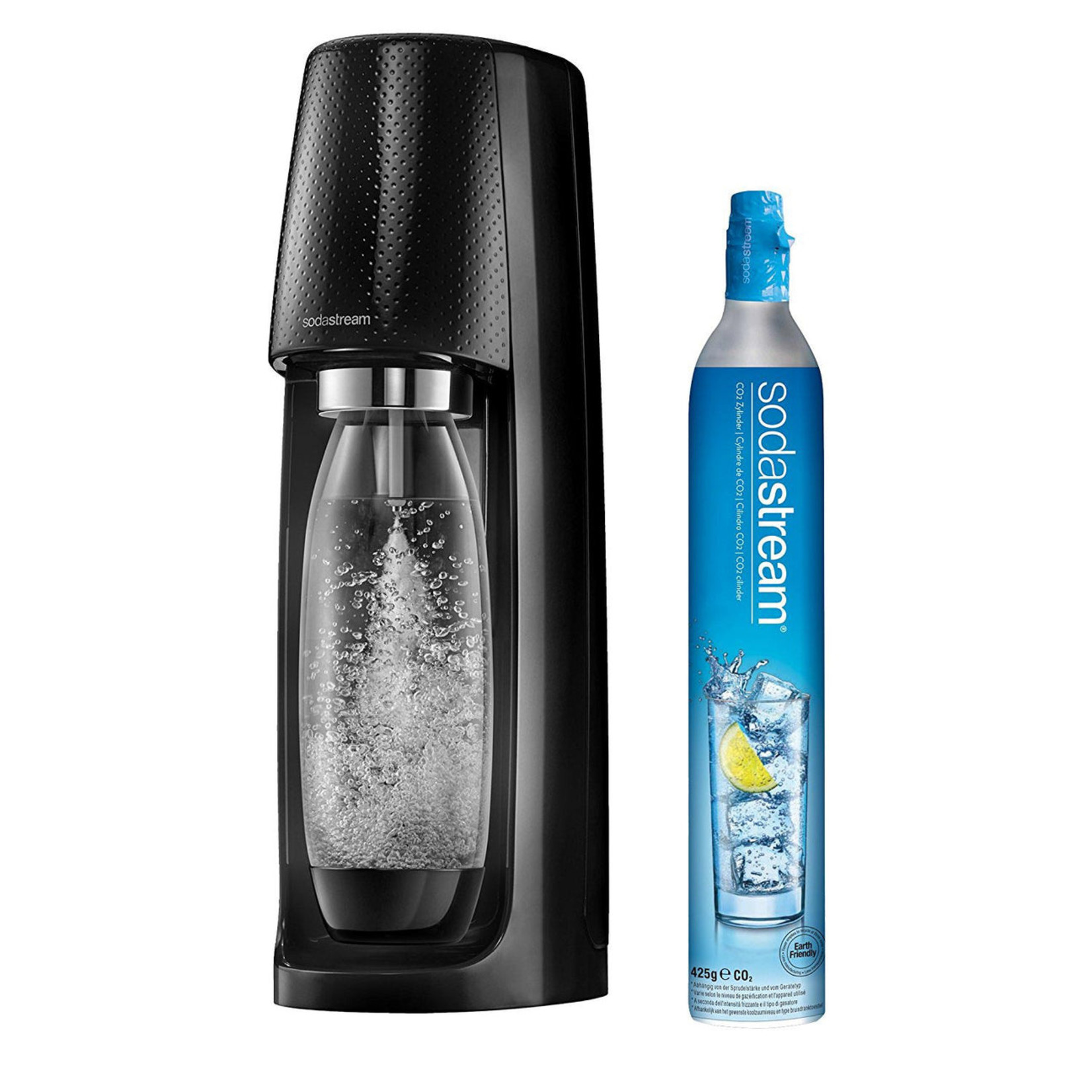 Bouteilles Sodastream 0,5L - Lot de 2 Emoji noirs, La solution