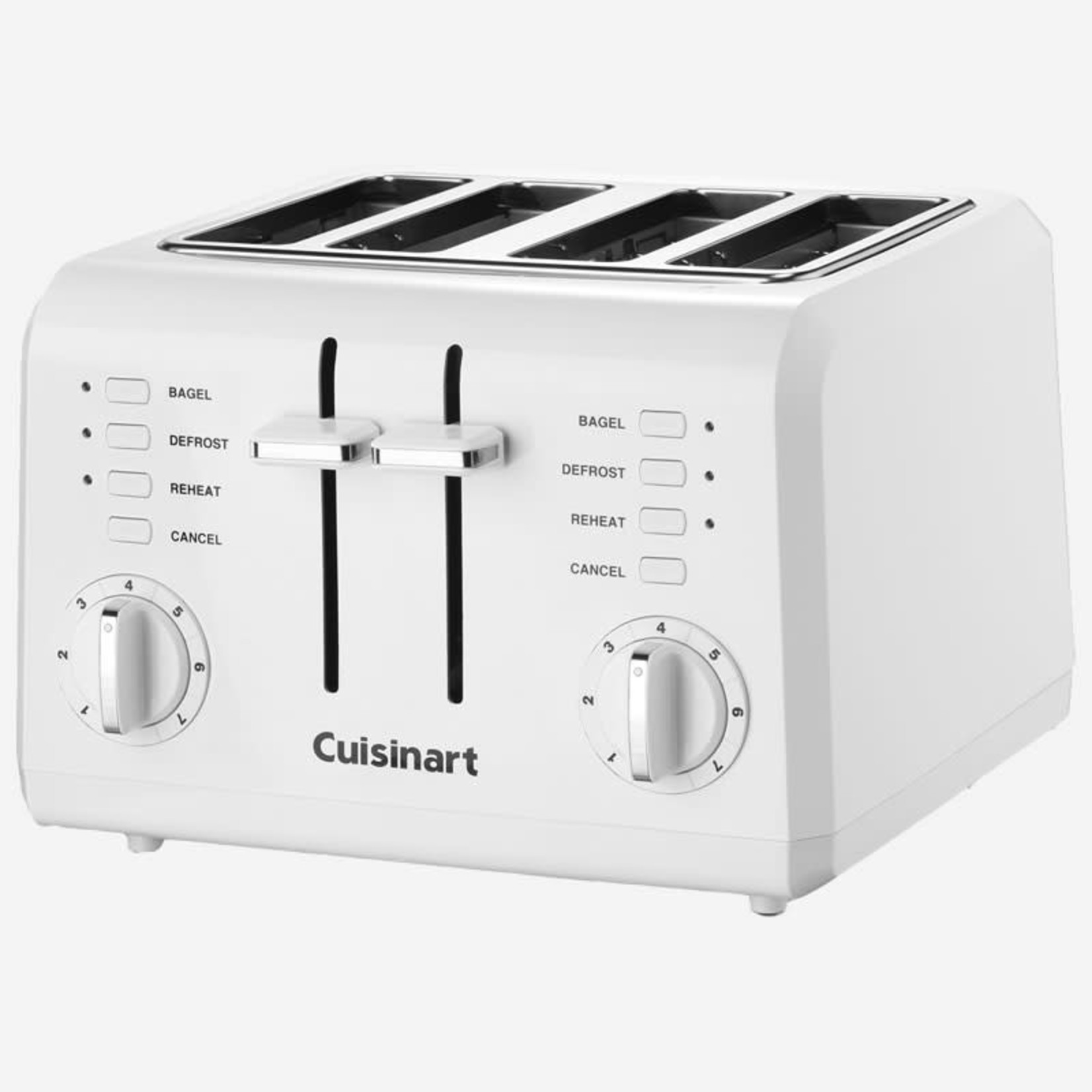 CUISINART Grille-pain compact 4 tranches blanc