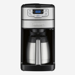 CUISINART Cafetière 10T carafe thermale grind/brew