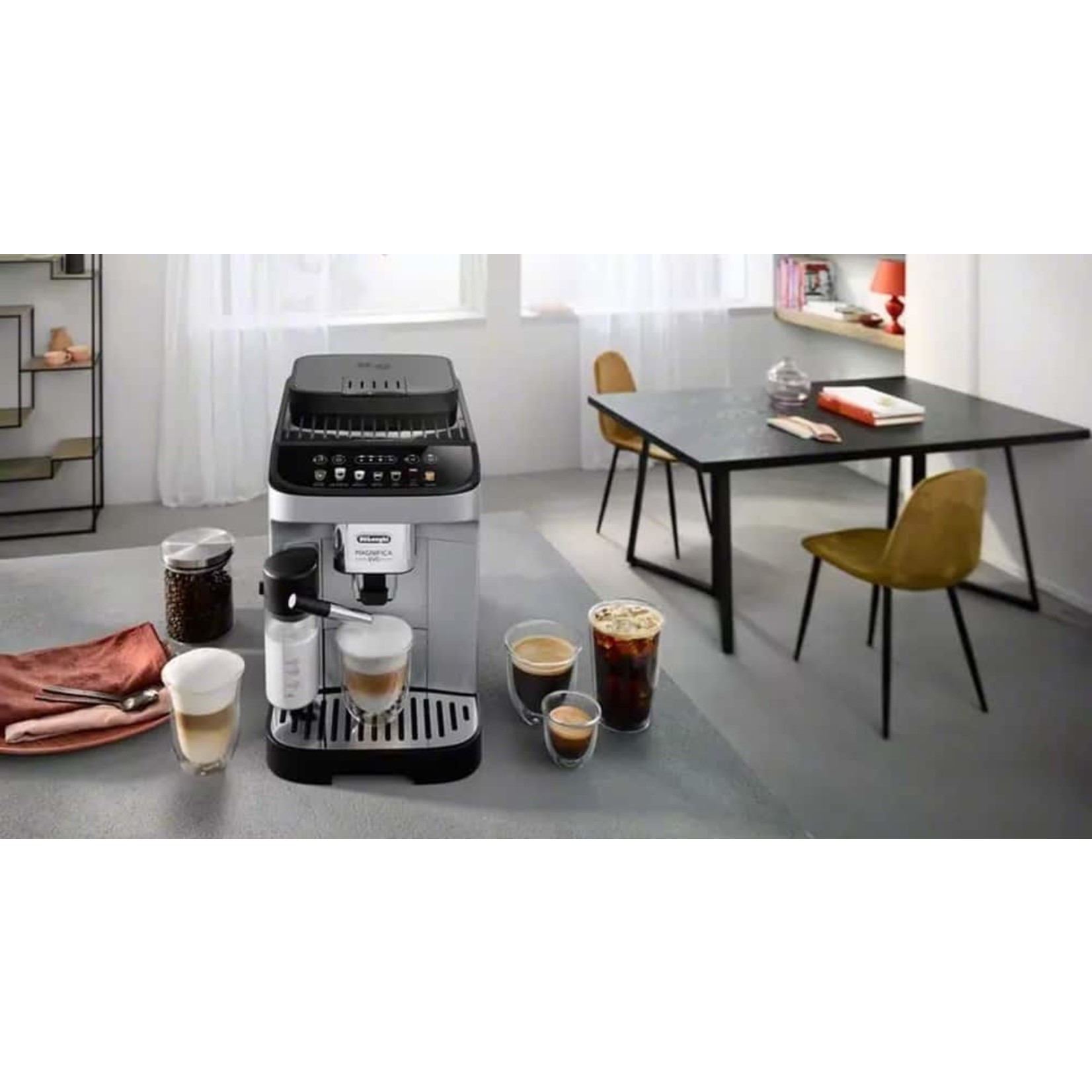 DELONGHI Espresso automantique Magnifica Evo LatteCrema