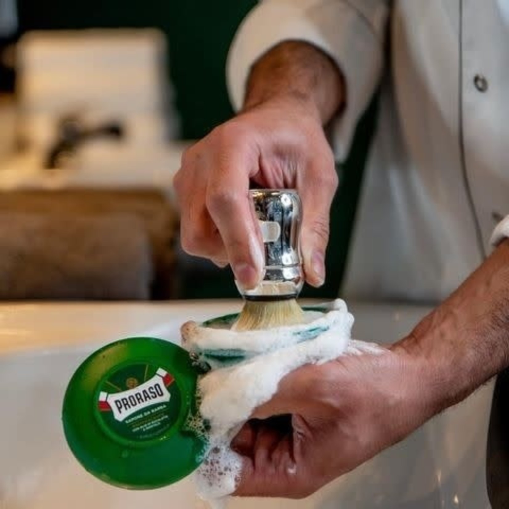 PRORASO Shaving soap in a jar Refreshing